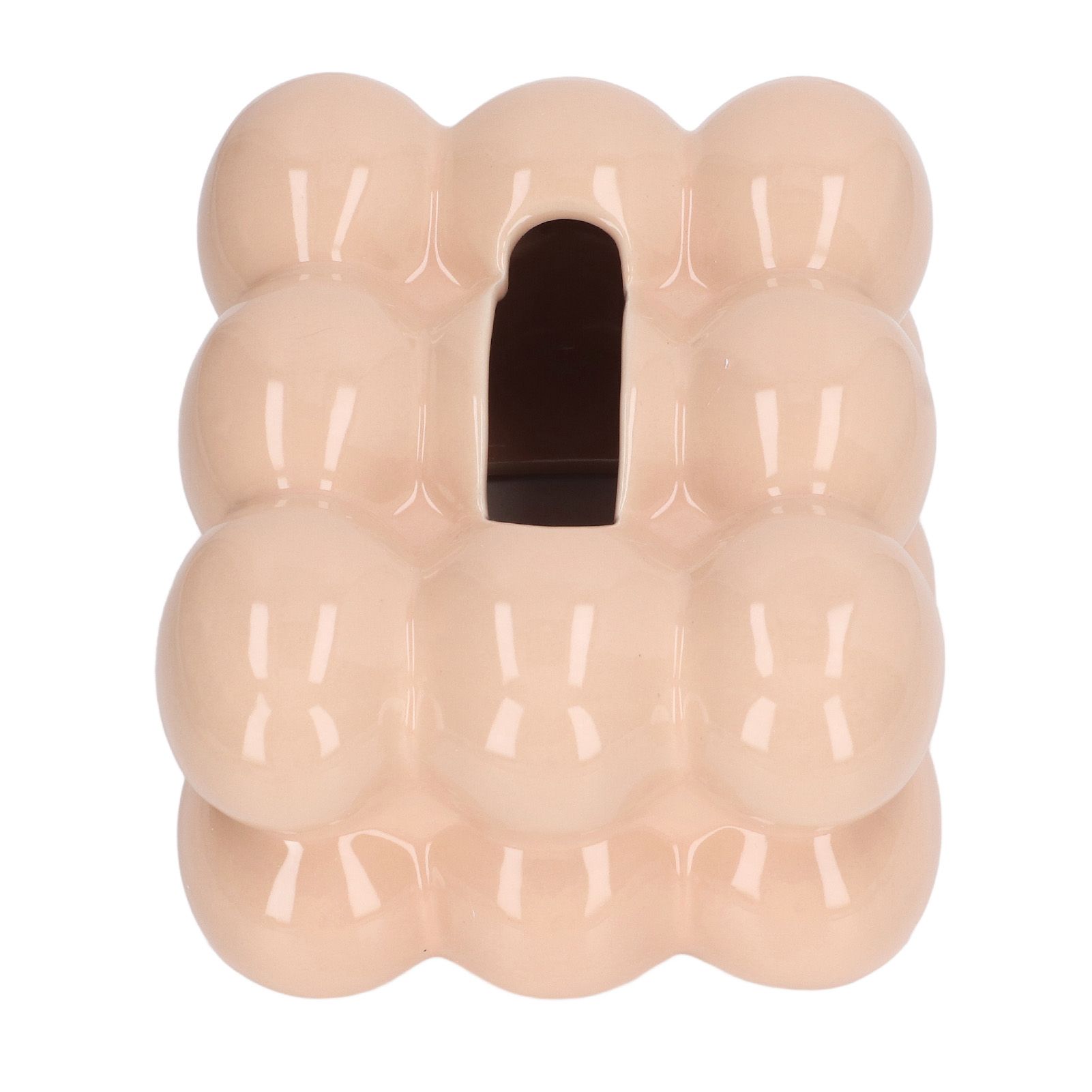 Electroplated Ceramic Tissue Box Case Holder Decorative Elegant Facial Tissue Napkin Dispenser Box Coffee Color - Image 6