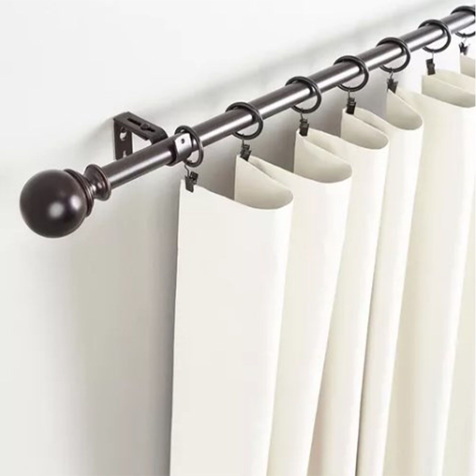 40 Pcs 38mm Clip On Curtain Rings Heavy Duty Strong Hanging Drapery Drapes Clip for Hotels Restaurants Bars - Image 6