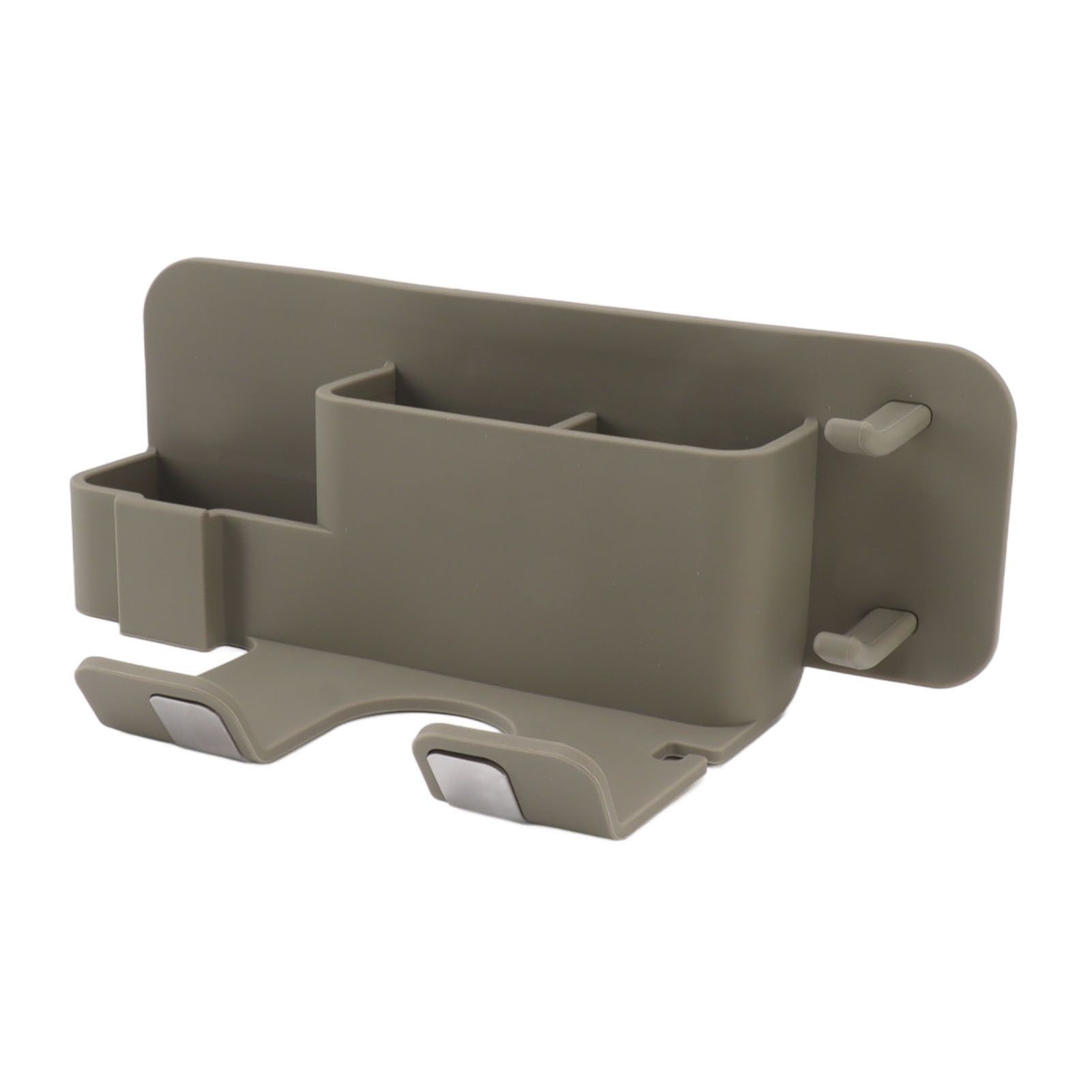Wall Mounted Hair Dryer Holder Blow Dryer Holder Organizer Stand Bathroom Accessories Gray - Image 3