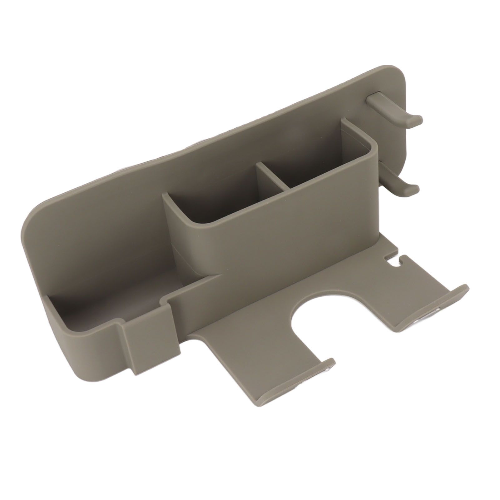 Wall Mounted Hair Dryer Holder Blow Dryer Holder Organizer Stand Bathroom Accessories Gray - Image 4