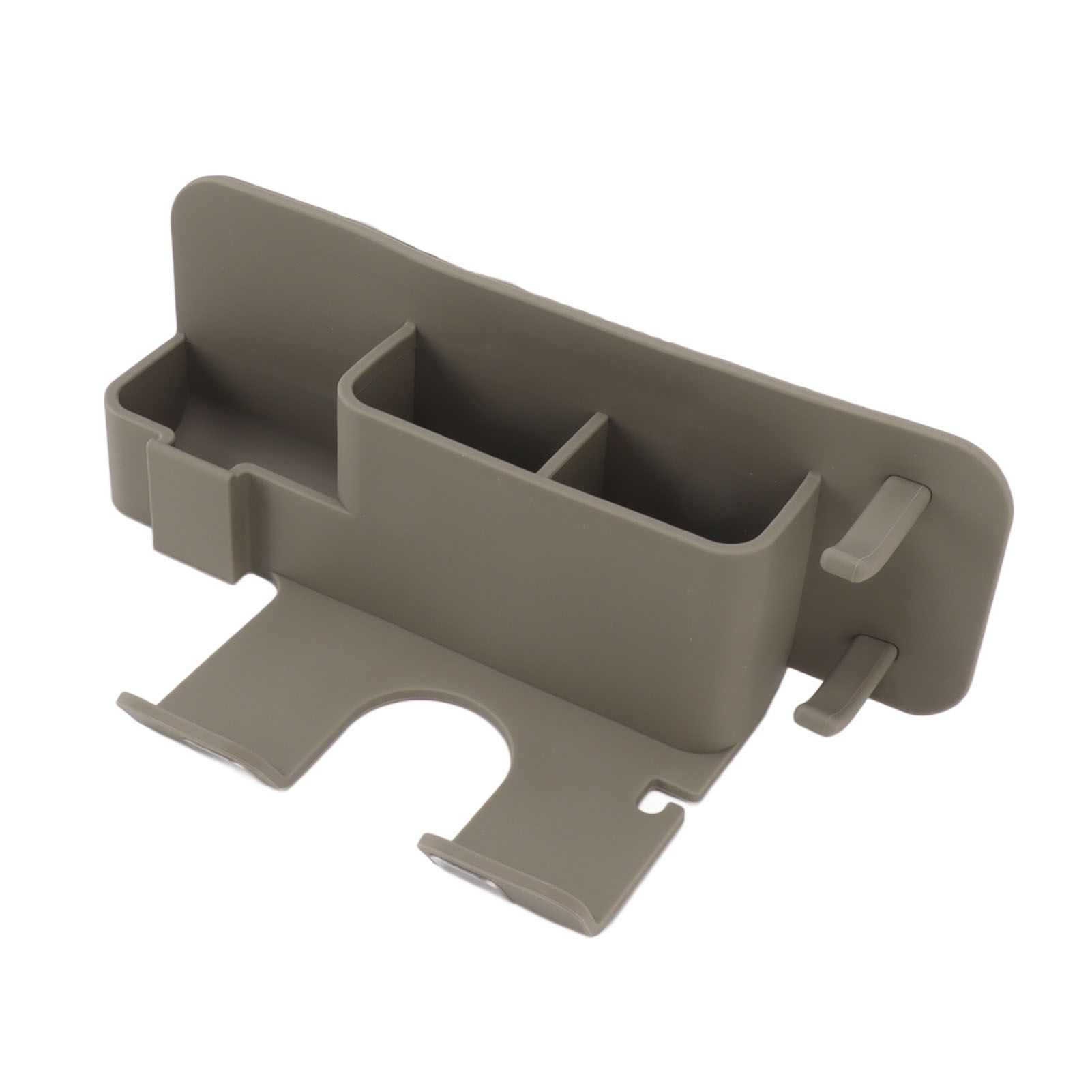 Wall Mounted Hair Dryer Holder Blow Dryer Holder Organizer Stand Bathroom Accessories Gray - Image 5