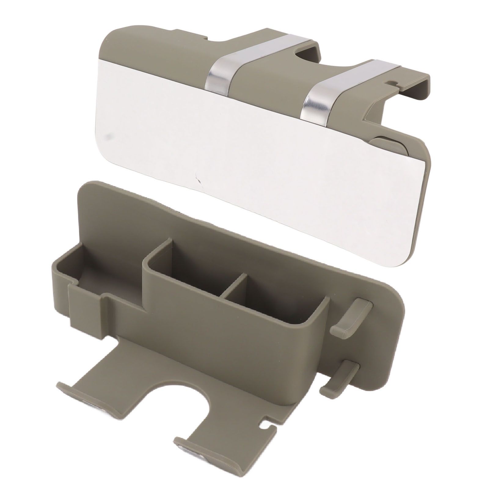 Wall Mounted Hair Dryer Holder Blow Dryer Holder Organizer Stand Bathroom Accessories Gray - Image 7