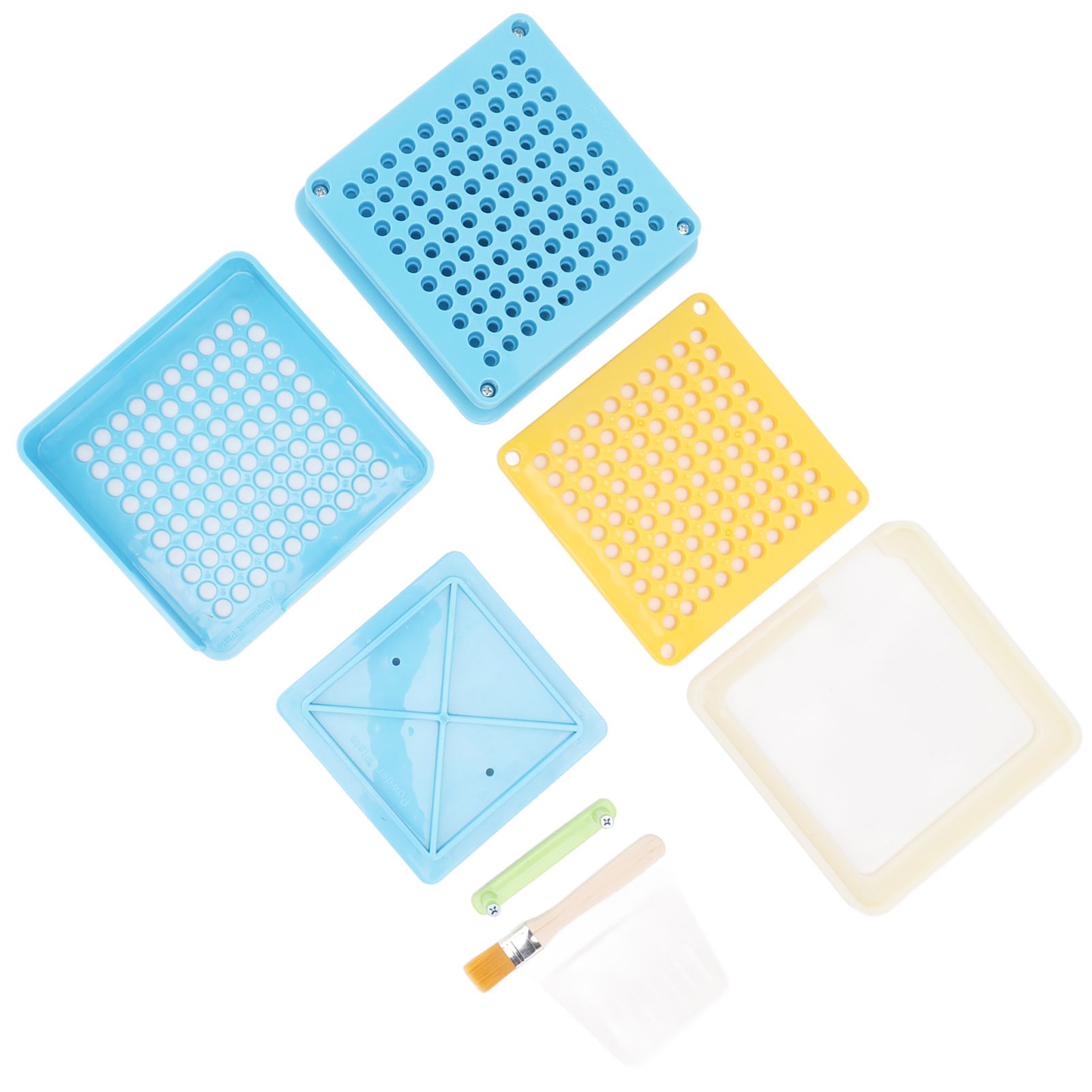 Medicine Capsule Filling Tray 100 Hole Capsule Filling Machine Capsule Filling Tool Manual Capsule Filler Blue - Image 7