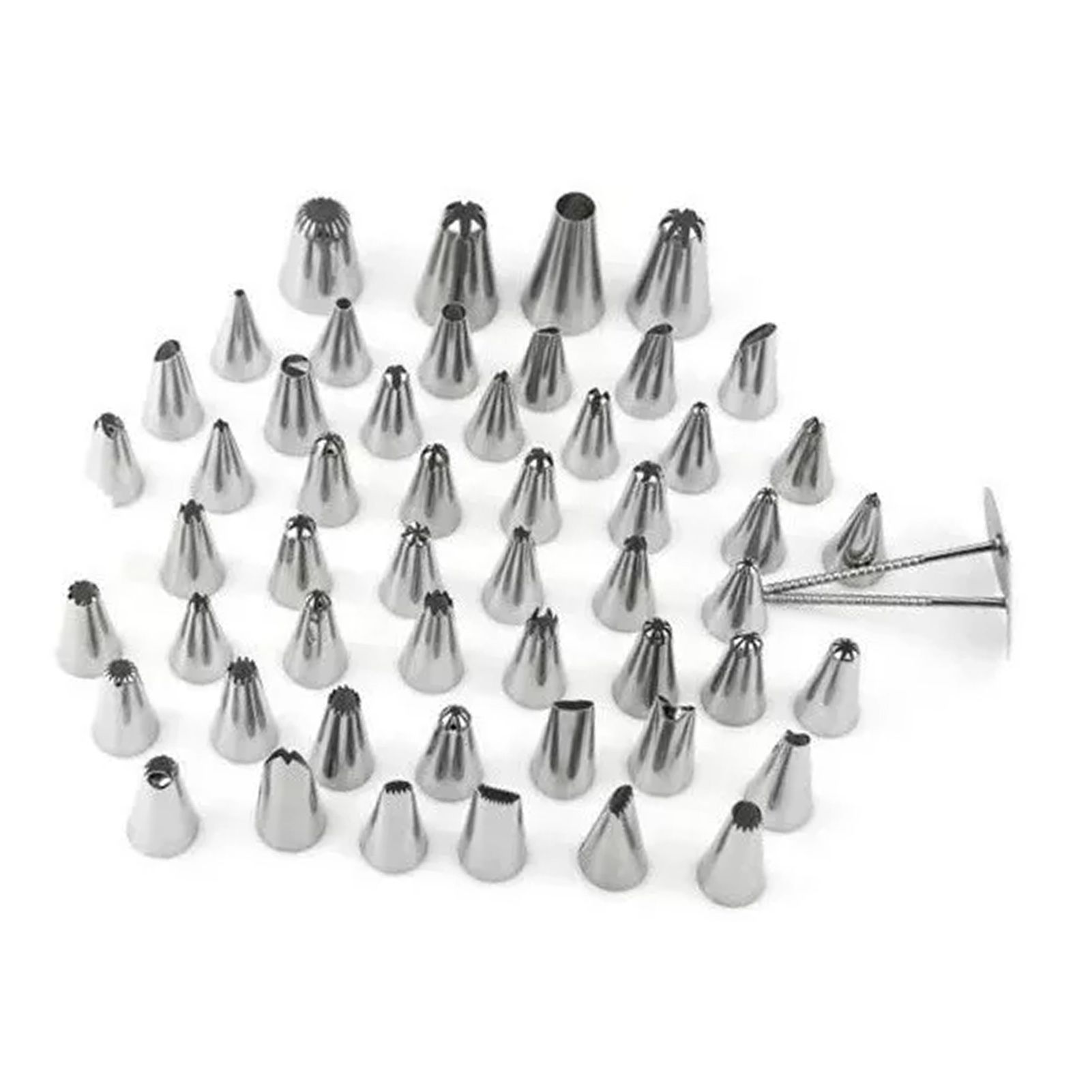 Piping Tips Stainless Steel Toxic Free Rust Proof Cake Decorating Nozzles for Home Baking - Image 2
