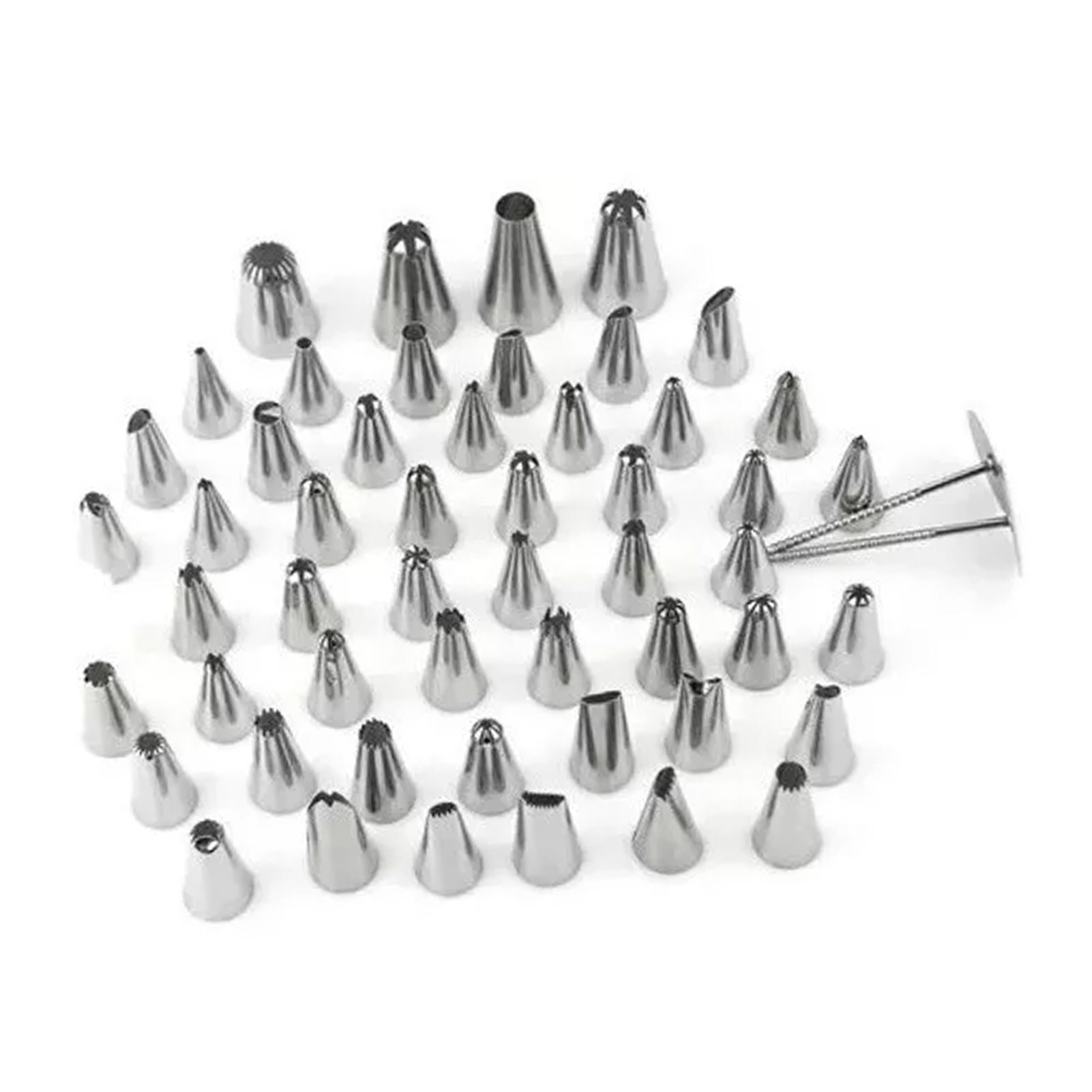 Piping Tips Stainless Steel Toxic Free Rust Proof Cake Decorating Nozzles for Home Baking - Image 3