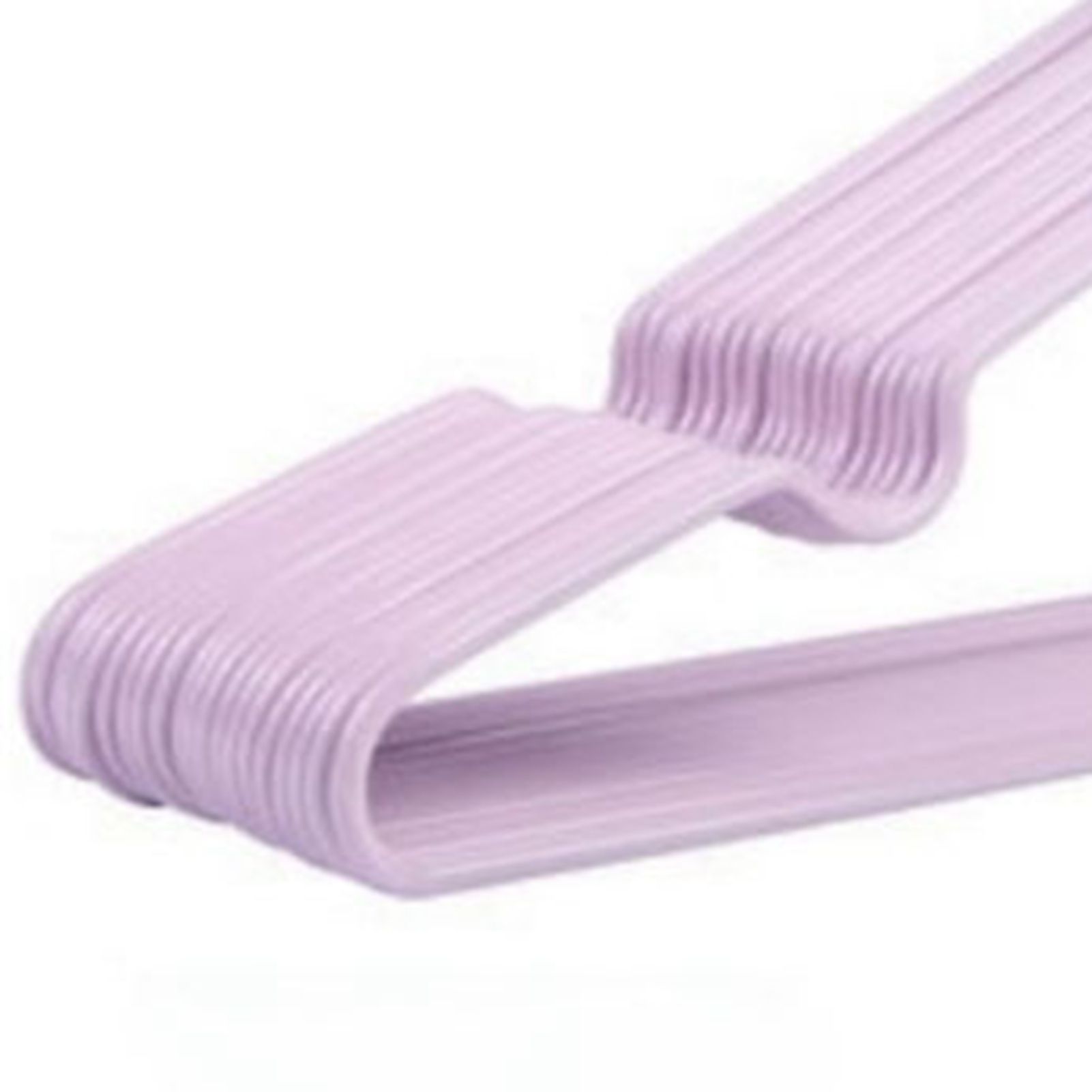 Clothes Hangers Prevent Slip Space Saving Heavy Duty Dry Wet Thick Clothes Hangers for Home Dormitory Purple - Image 7