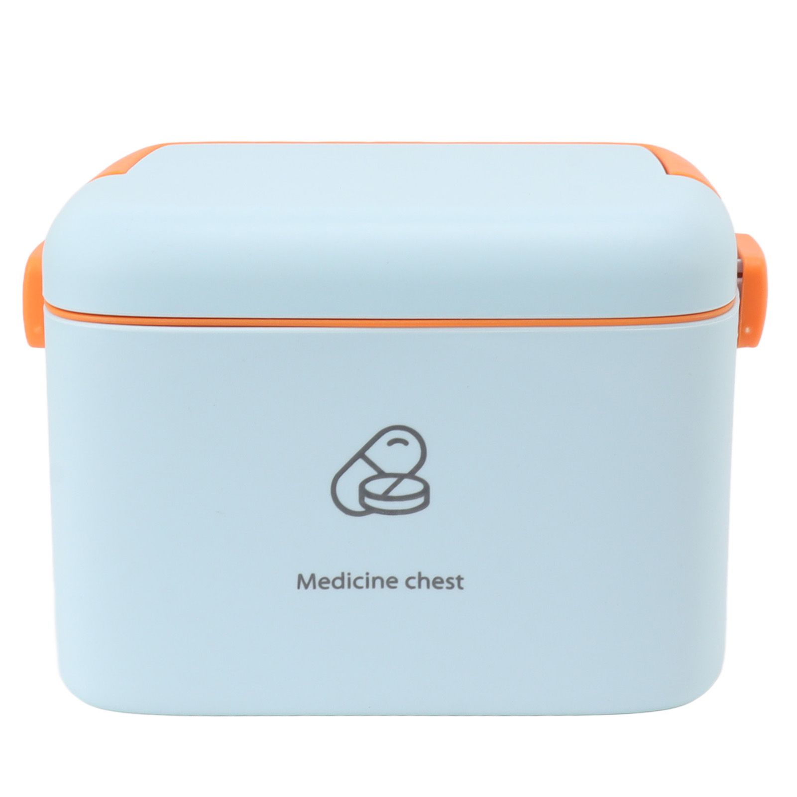 Large Medicine Storage Box Organizer Container Family Emergency Medicine Case with Removable Tray Type A - Image 1