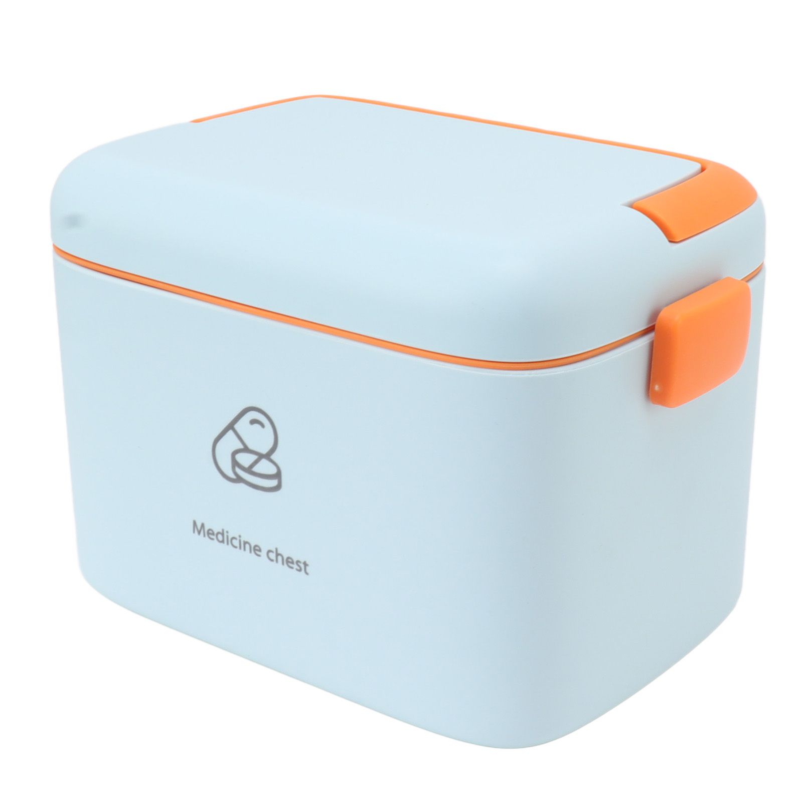 Large Medicine Storage Box Organizer Container Family Emergency Medicine Case with Removable Tray Type A - Image 2