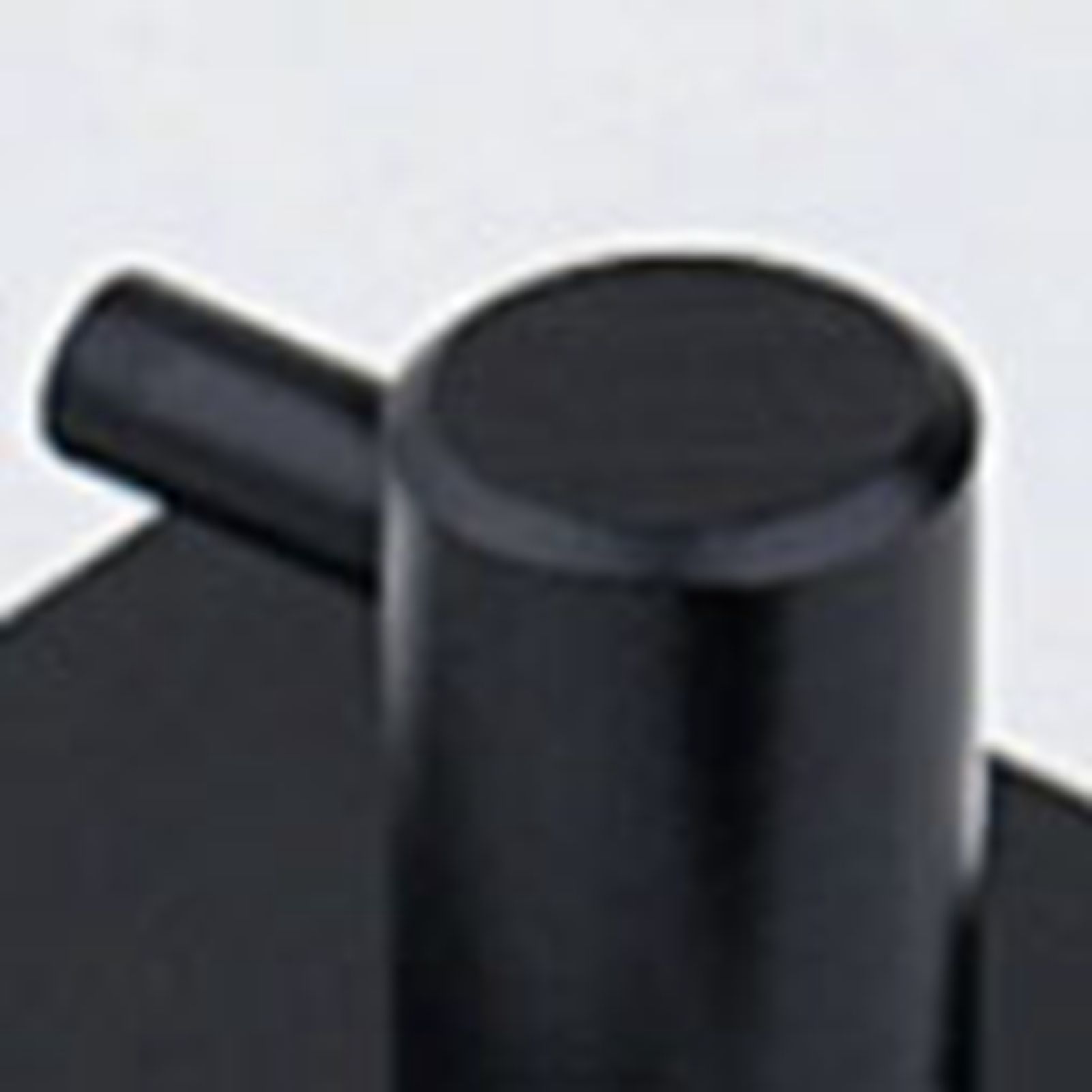 4PCS Clothes Hooks Strong Adhesive Wall Hook 304 Stainless Steel Hanging Hooks Black Square - Image 8