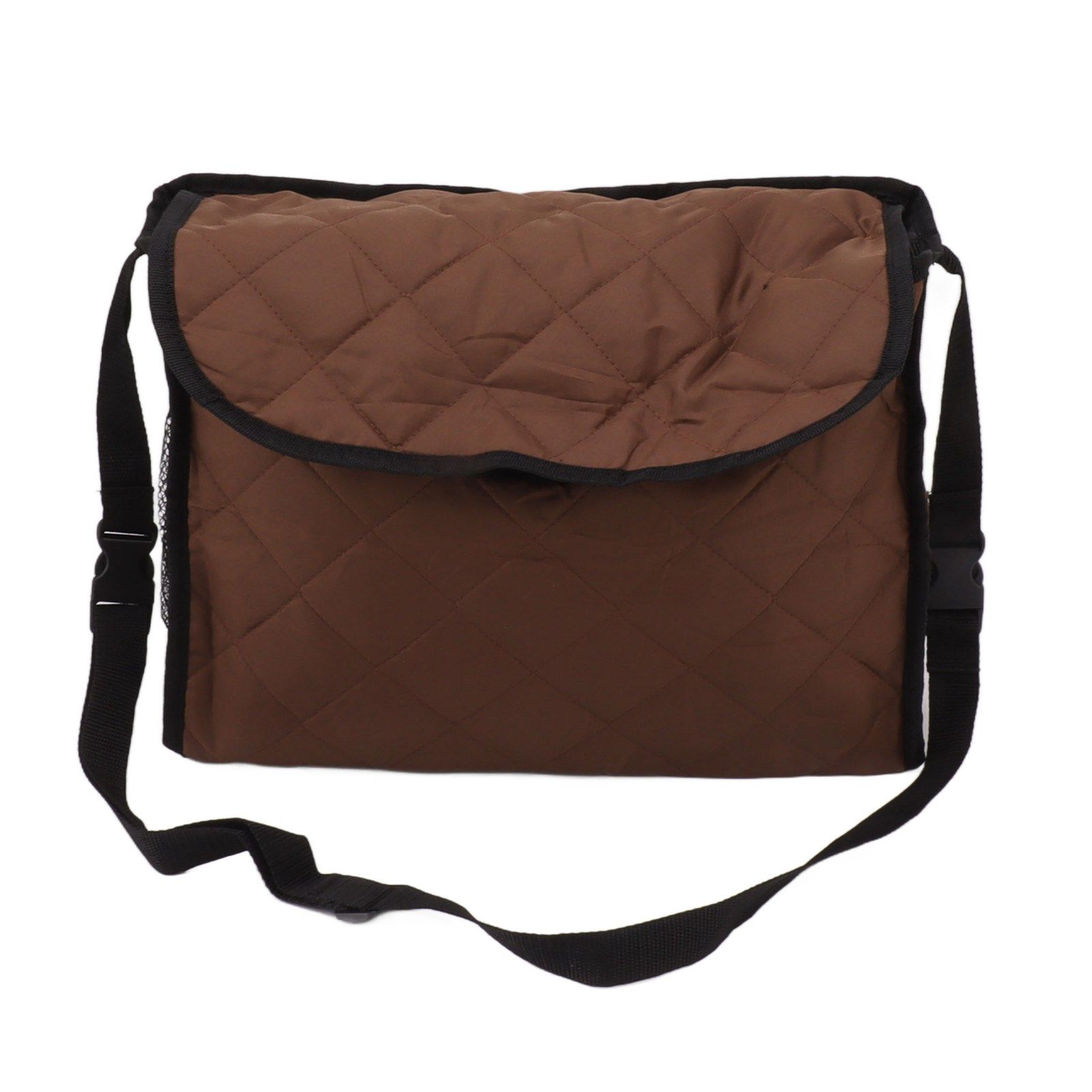 Wheelchair Back Pouch Polyester Hanging Storage Bag Electric Walker Backpack Bag Brown - Image 4