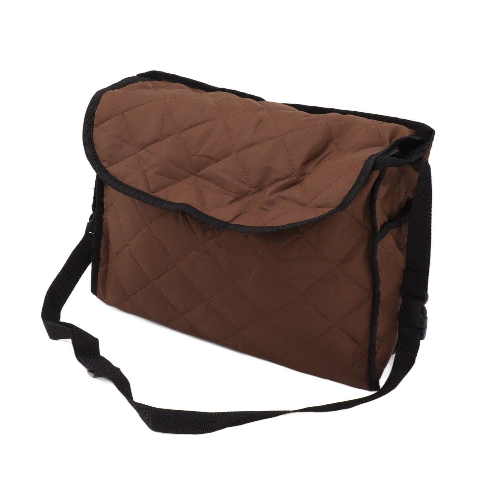 Wheelchair Back Pouch Polyester Hanging Storage Bag Electric Walker Backpack Bag Brown - Image 5