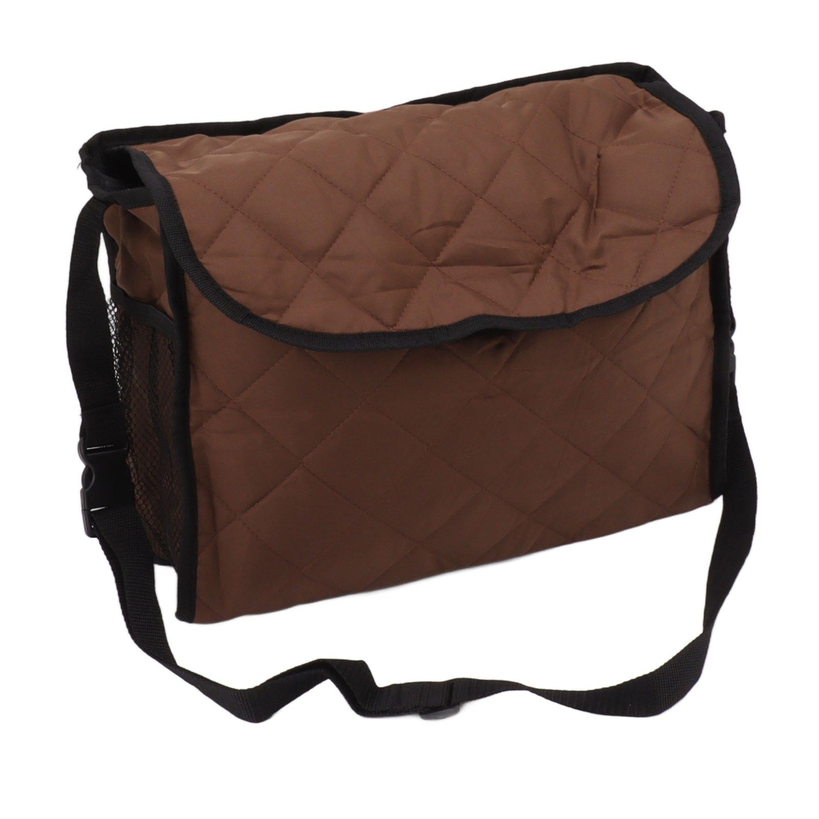 Wheelchair Back Pouch Polyester Hanging Storage Bag Electric Walker Backpack Bag Brown - Image 6