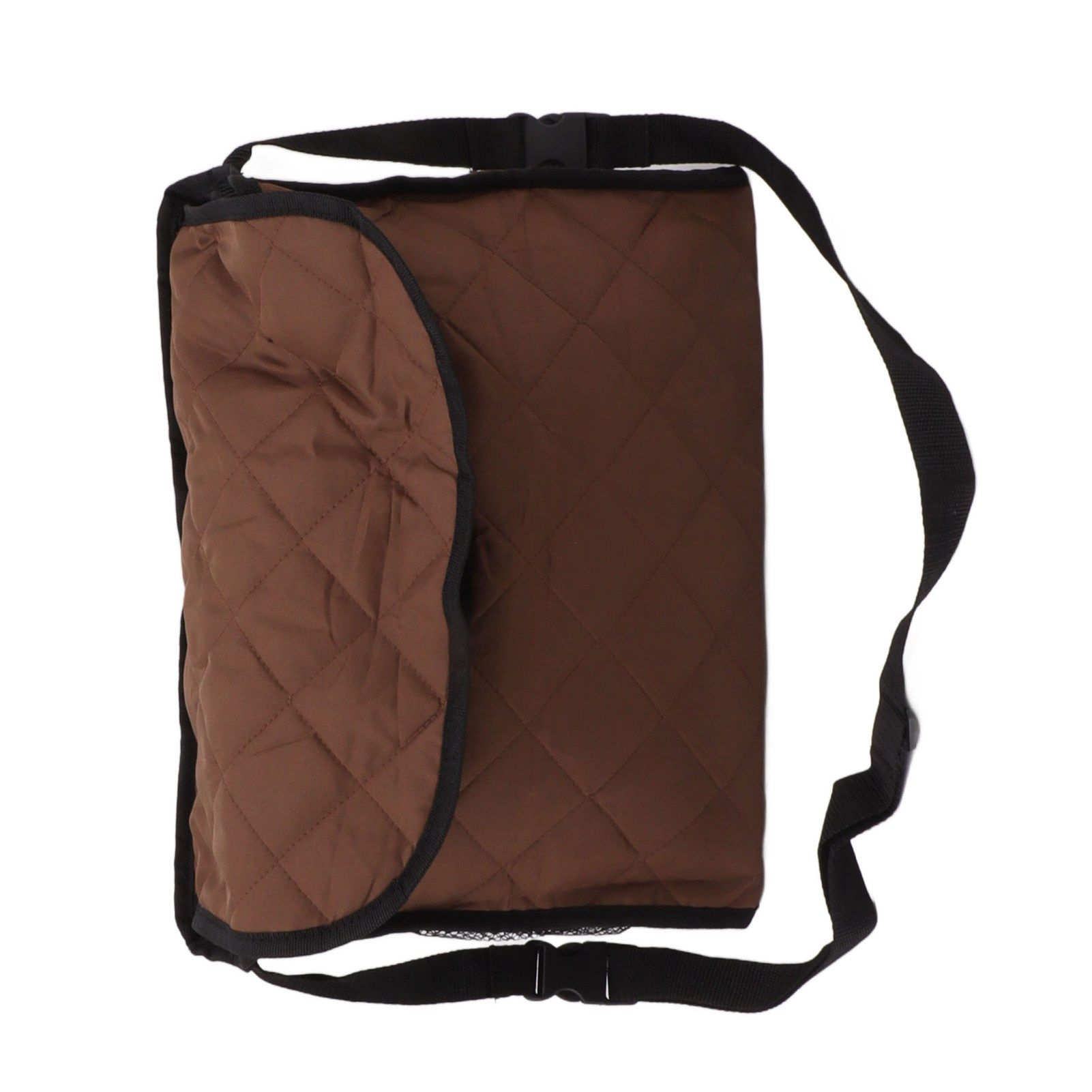 Wheelchair Back Pouch Polyester Hanging Storage Bag Electric Walker Backpack Bag Brown - Image 7