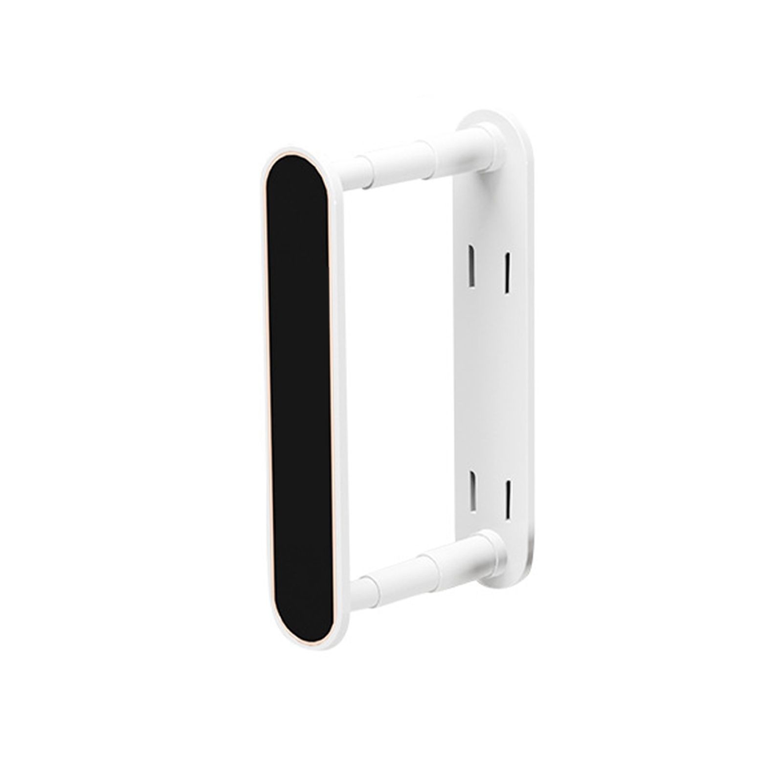 Clothes Drying Rack Plastic Retractable Cloth Hanger for Laundry Balcony Mudroom Bedroom Elegant White - Image 1