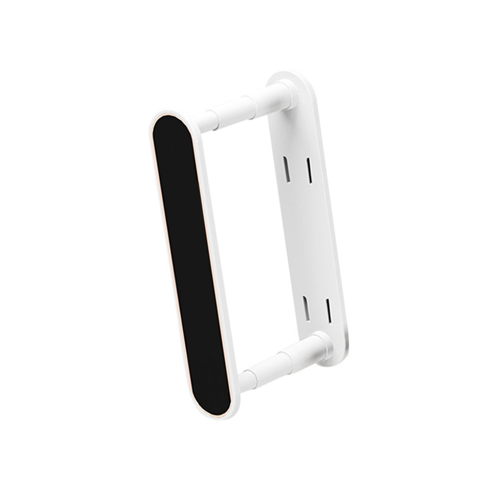 Clothes Drying Rack Plastic Retractable Cloth Hanger for Laundry Balcony Mudroom Bedroom Elegant White - Image 2