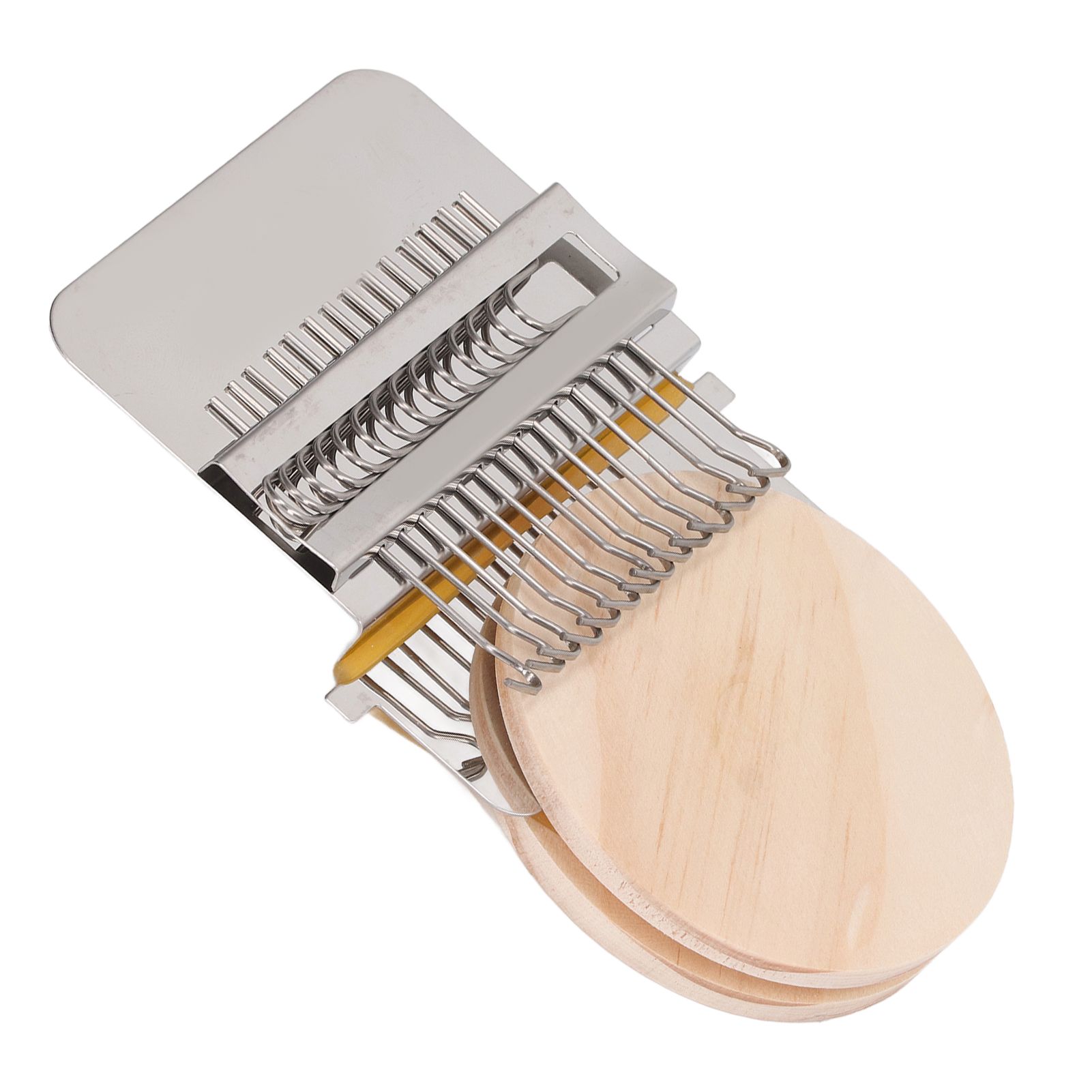 Darning Loom Weave Tool Small Weaving Loom Kit with 14 Hooks 1 Needle for Hand Knitting DIY Crafts - Image 5