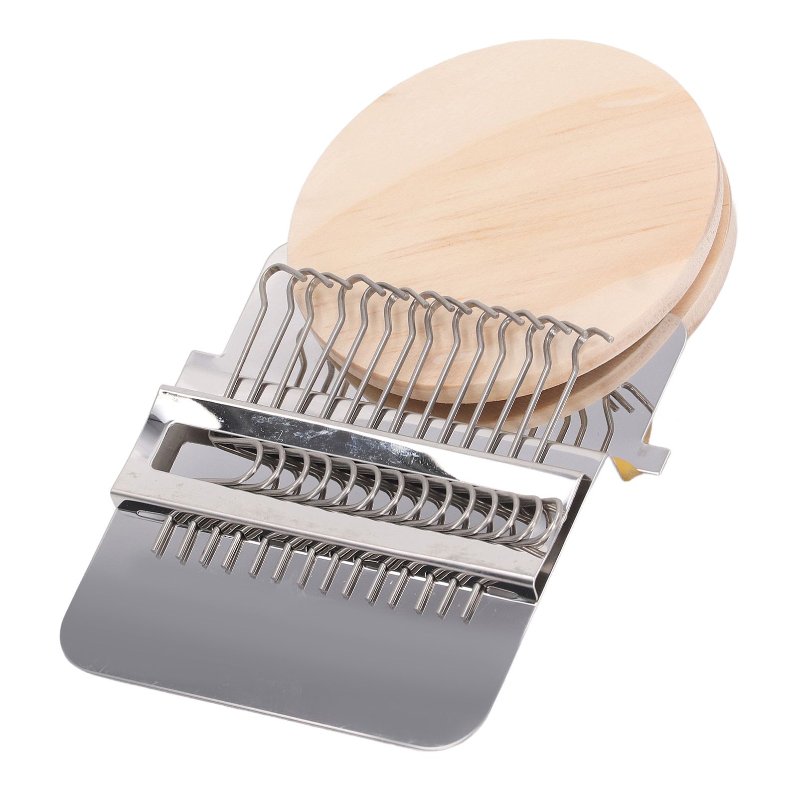 Darning Loom Weave Tool Small Weaving Loom Kit with 14 Hooks 1 Needle for Hand Knitting DIY Crafts - Image 8