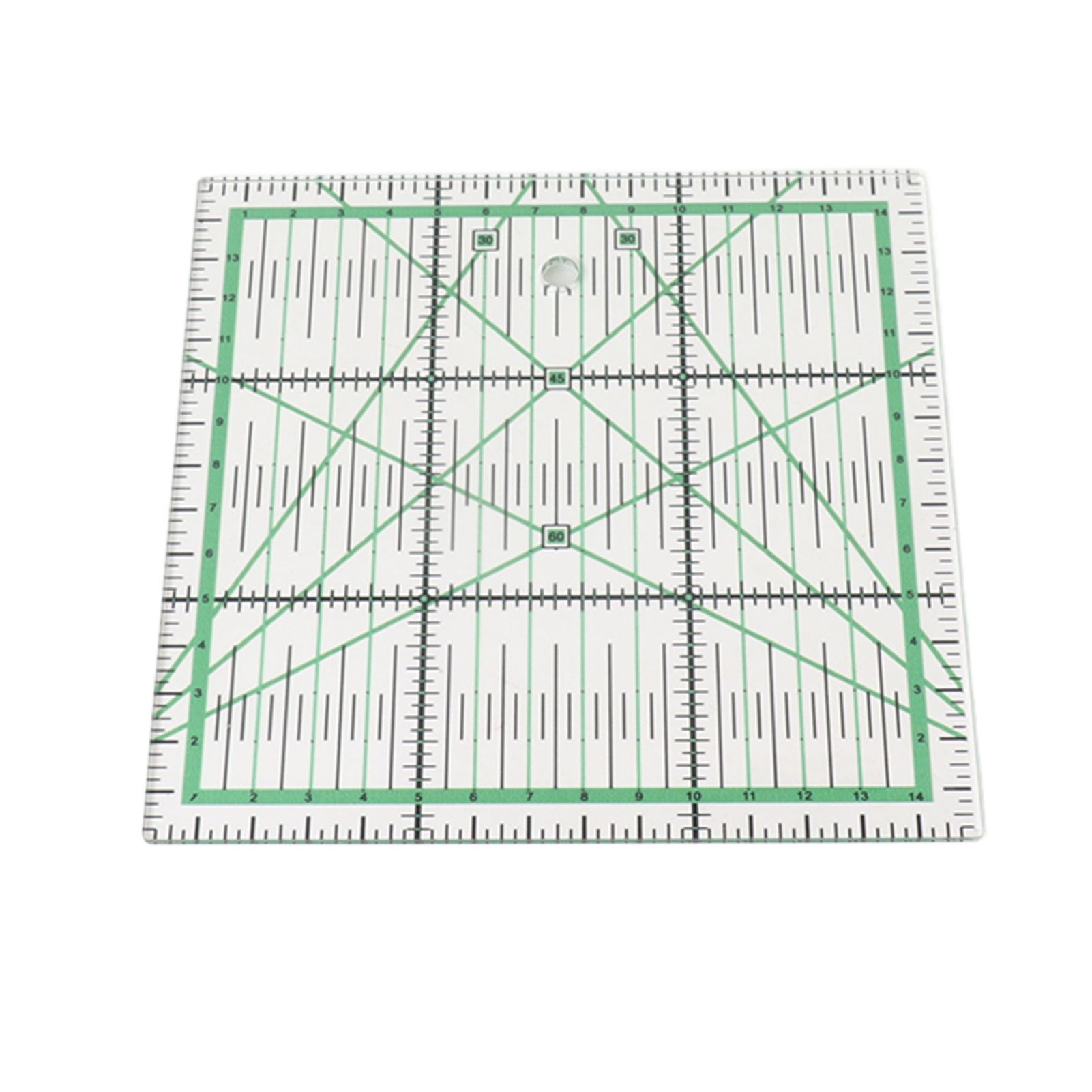 Quilting Ruler Transparent Acrylic DIY Grid Quilt Rulers with Precise Scale for Ironing Sewing Patchwork Measuring - Image 4