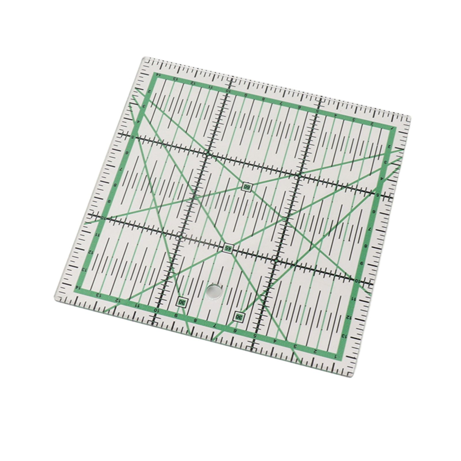 Quilting Ruler Transparent Acrylic DIY Grid Quilt Rulers with Precise Scale for Ironing Sewing Patchwork Measuring - Image 5