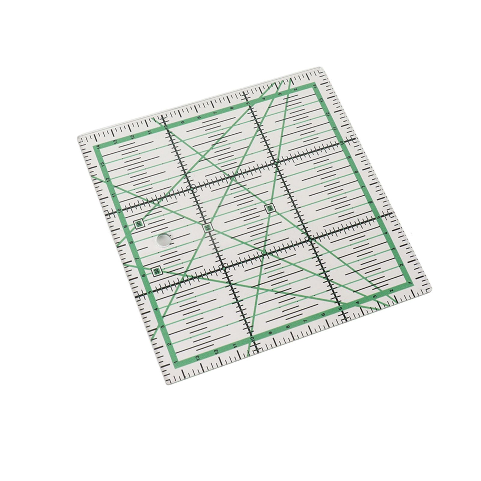 Quilting Ruler Transparent Acrylic DIY Grid Quilt Rulers with Precise Scale for Ironing Sewing Patchwork Measuring - Image 6