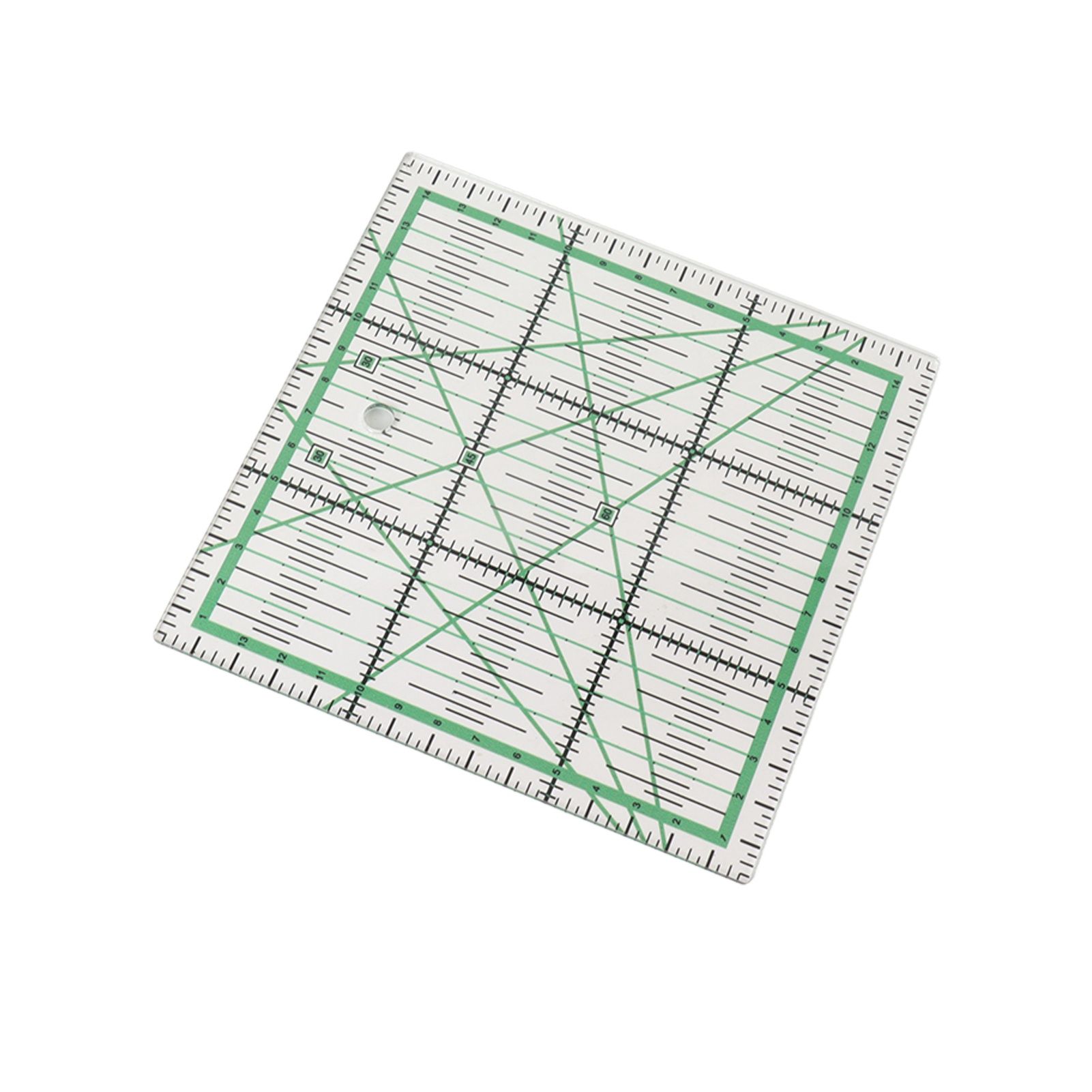 Quilting Ruler Transparent Acrylic DIY Grid Quilt Rulers with Precise Scale for Ironing Sewing Patchwork Measuring - Image 7