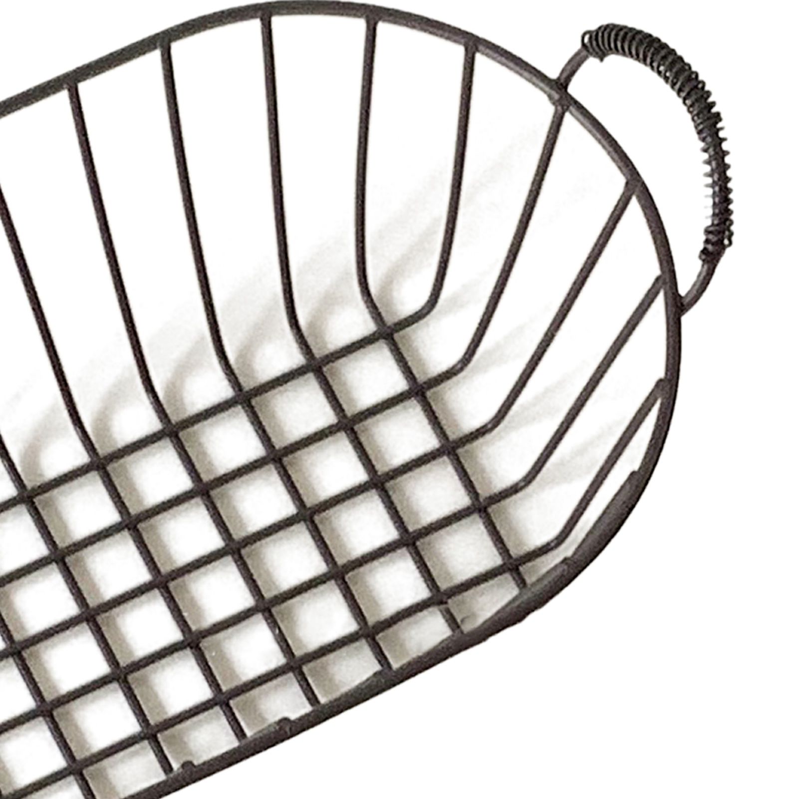 Wire Baskets Iron Handhold Storage Bins for Kitchen Cabinets Pantry Bathroom Laundry Room Refridge Black - Image 7