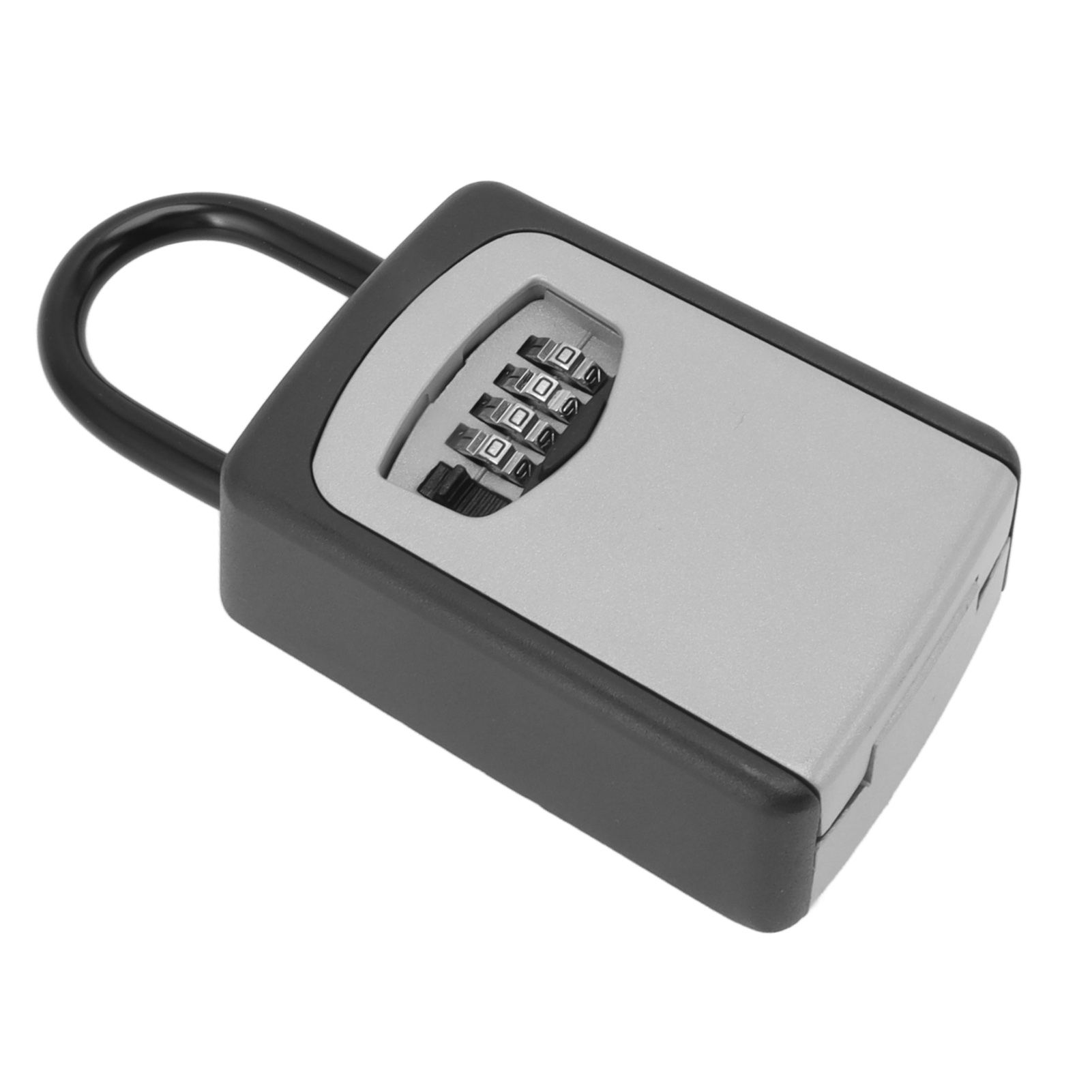 Key Lock Box Large Capacity Wall Mounted Resettable 4 Digit Key Storage Security Lockbox for House Keys - Image 5