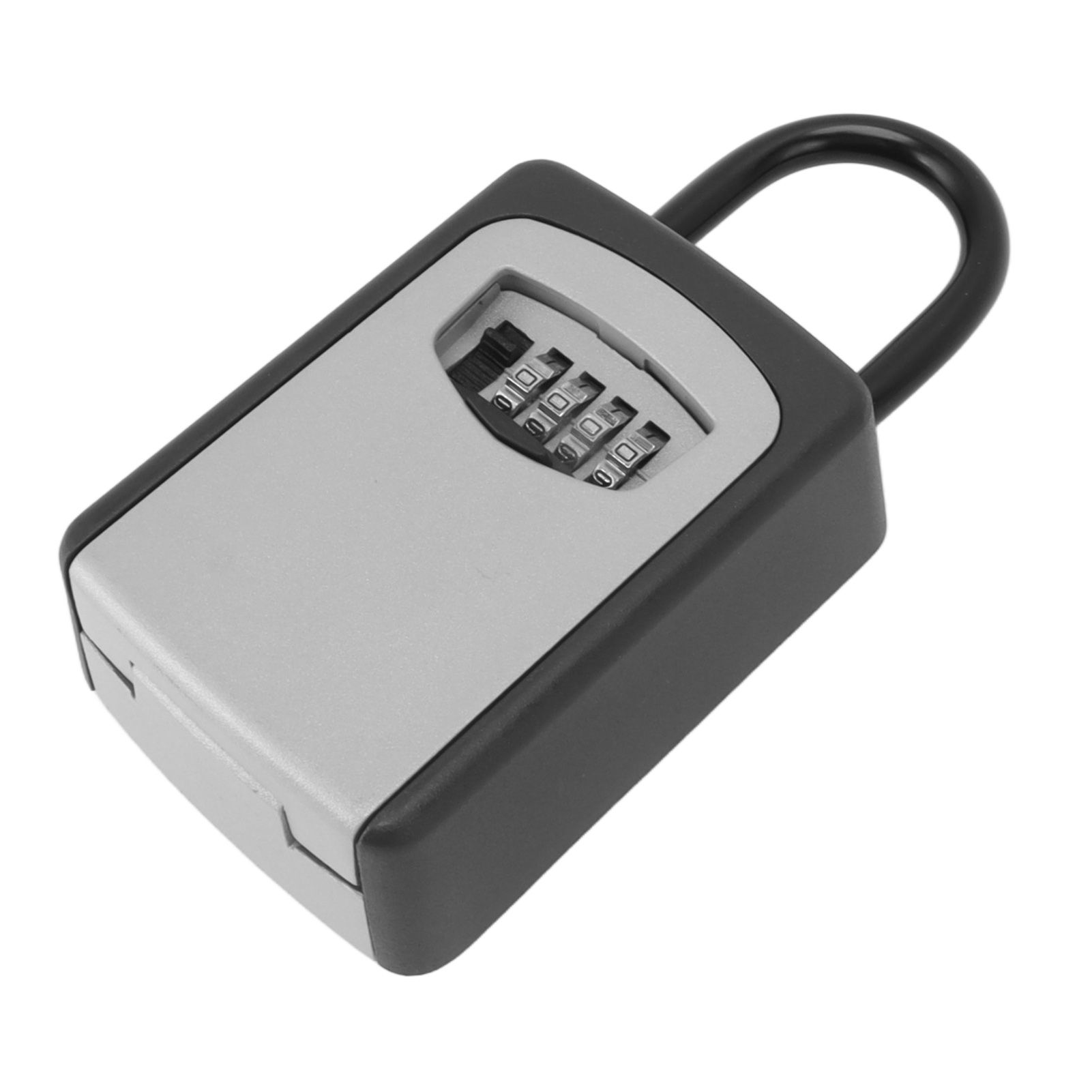 Key Lock Box Large Capacity Wall Mounted Resettable 4 Digit Key Storage Security Lockbox for House Keys - Image 6