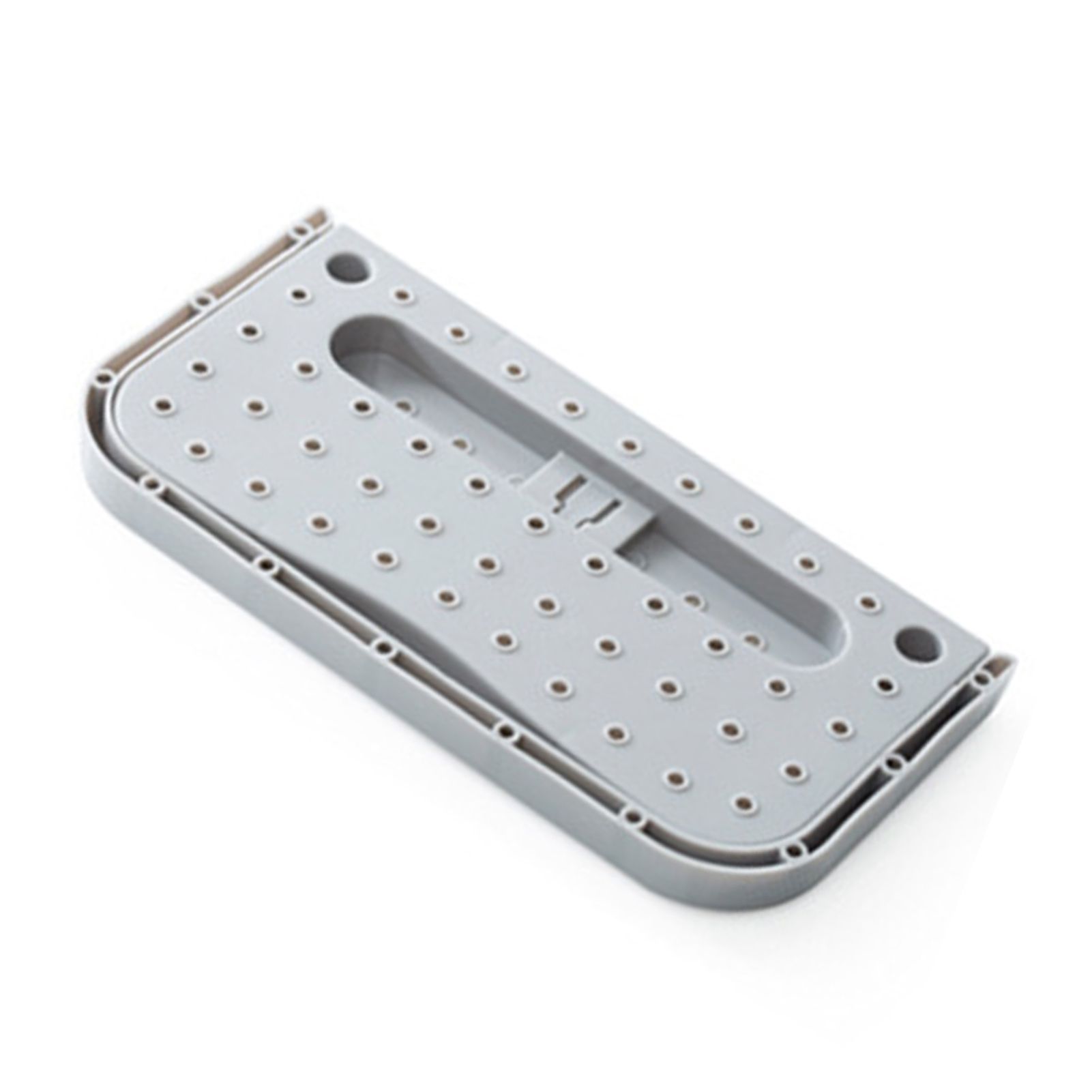 Wall Mounted Shoes Rack Adhesive Foldable Space Saving PP Door Shoe Hanger for Bathroom Grey Free Size - Image 4