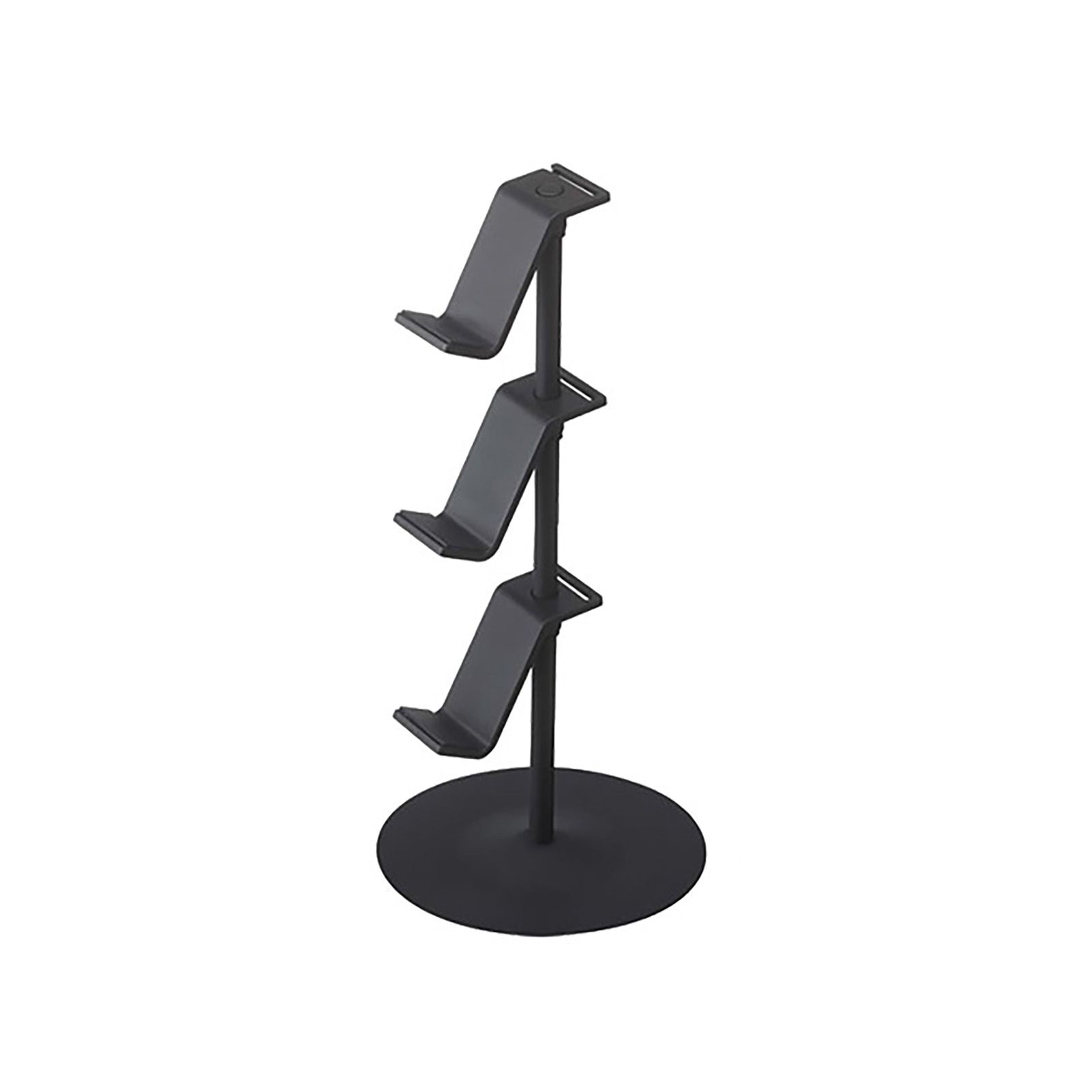 3 Layer Game Controller Storage Rack Hollow Headphone Game Console Controller Holder Stand Organizer for XBOX Black - Image 1