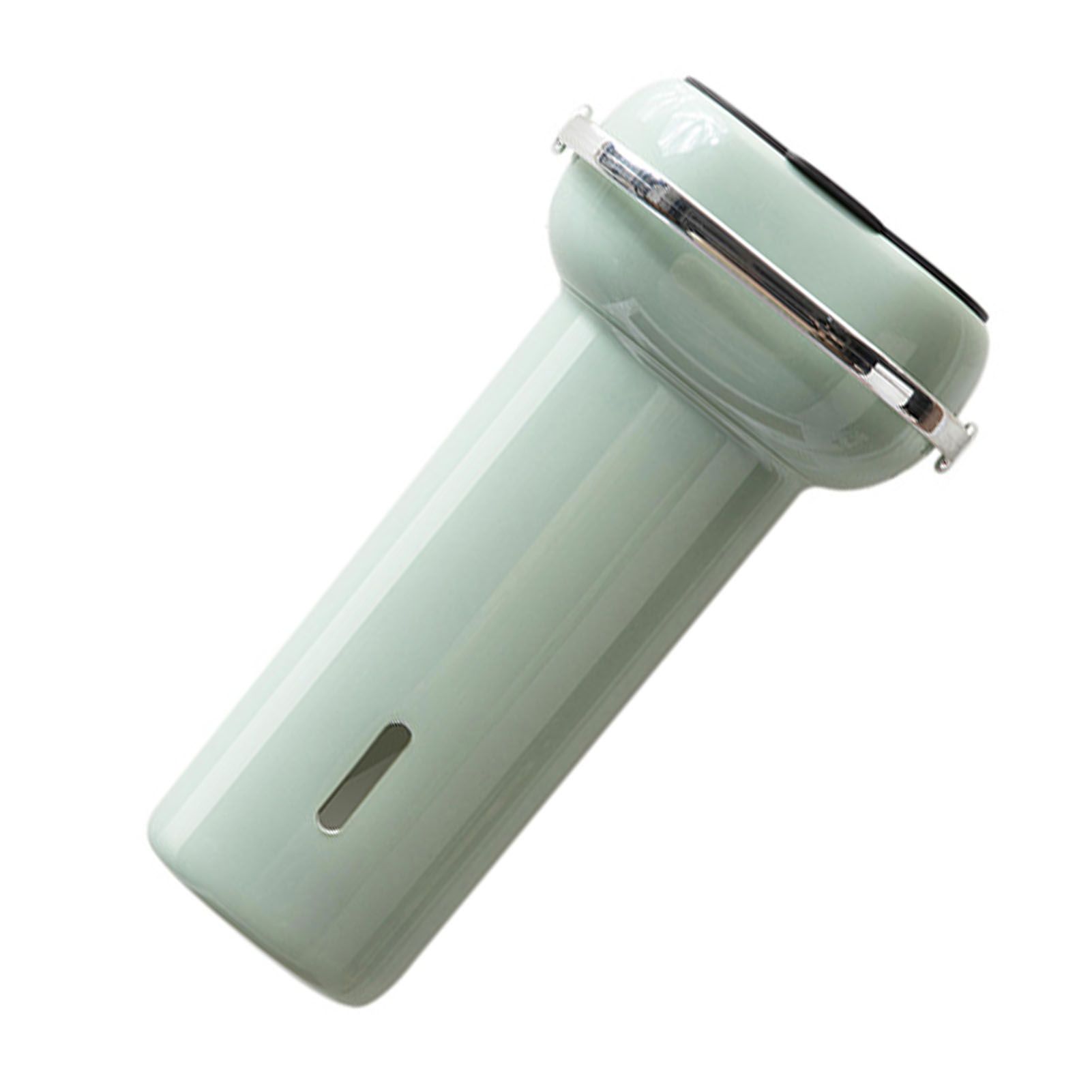 Paper Cup Dispenser Wall Mounted Multifunctional Large Capacity Universal Pull Type Cup Holder with Portable Handle Green - Image 4