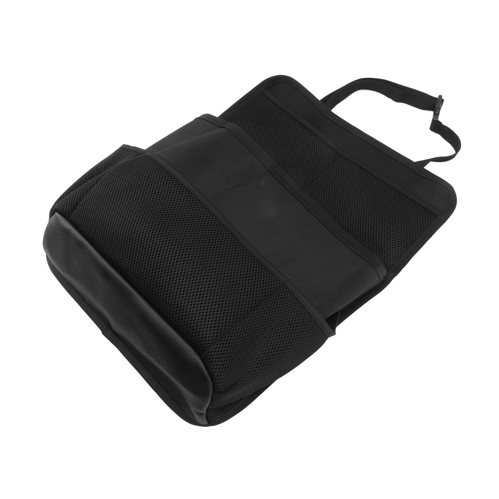 Car Back Seat Storage Bag with Strap Oxford Cloth PU Leather Muti Pocket Auto Backseat Holder - Image 7
