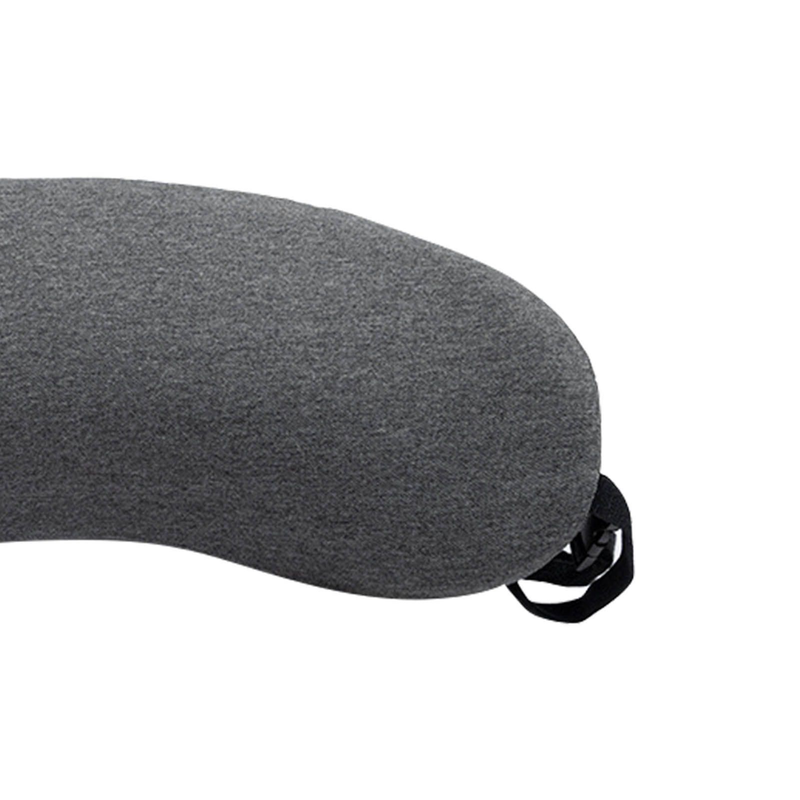 Lumbar Support Pillow Memory Foam Soft Good Resilience Reduce Pressure Ergonomic Back Waist Support Cushion Dark Gray 47x21x13cm/18.5x8.3x5.1in - Image 8