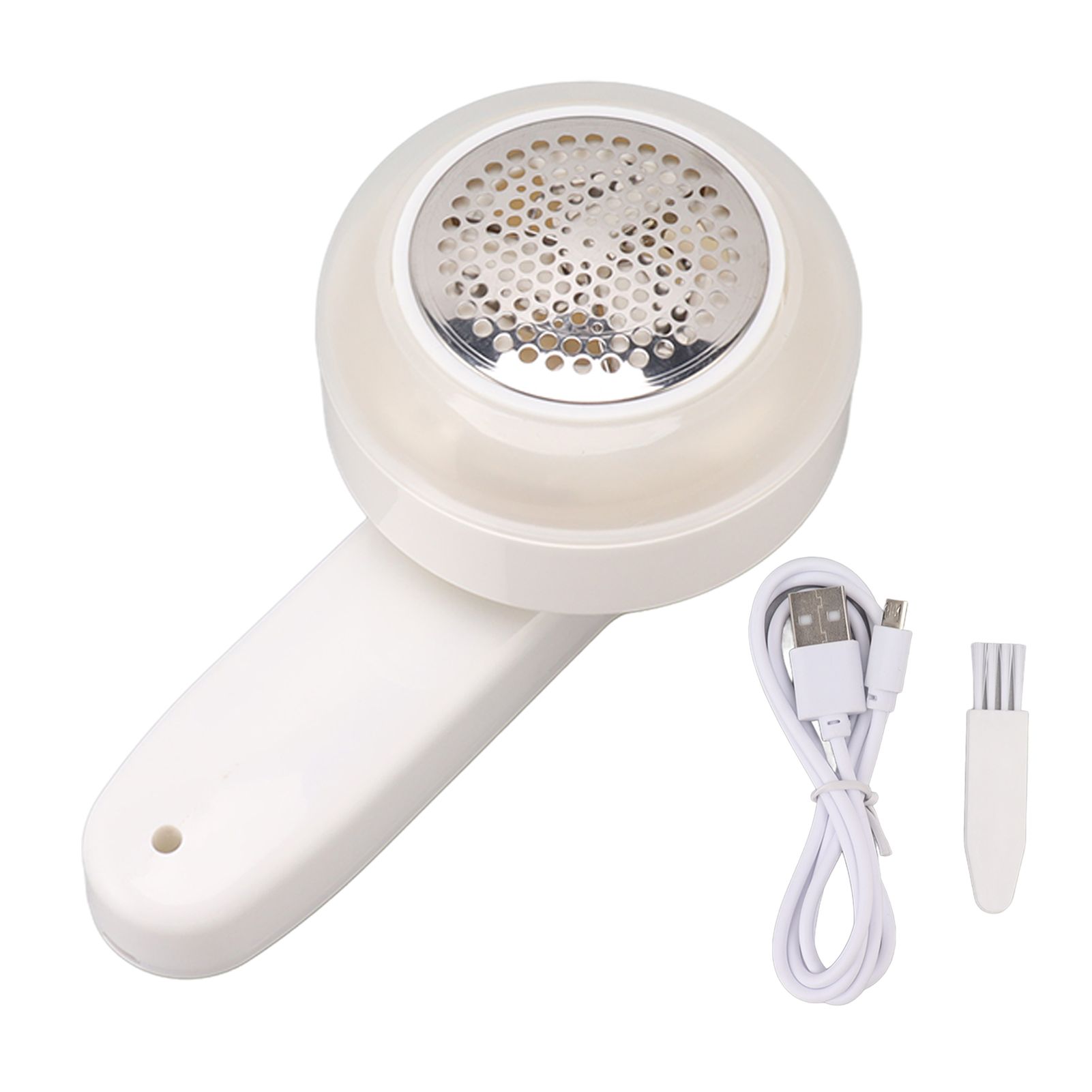 Electric Lint Remover Rechargeable Stainless Steel 3 Blades Fabric Defuzzer for Sweater Clothes Couch Blanket - Image 1