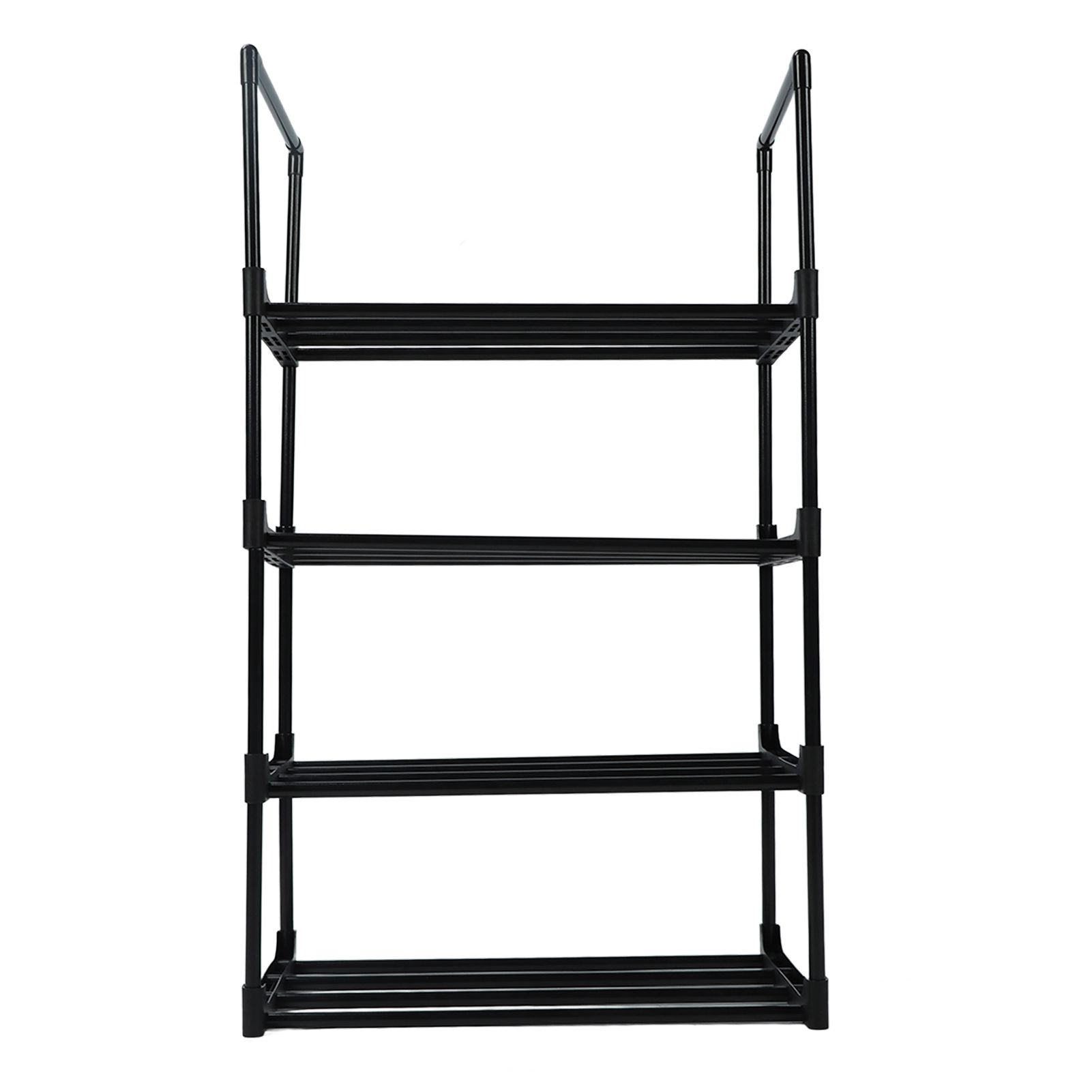 Shoe Rack Multifunctional Multilayer Large Capacity Shoe Shelf for Closet Hallway Bedroom Entryway 1 Column 4 Layers - Image 1