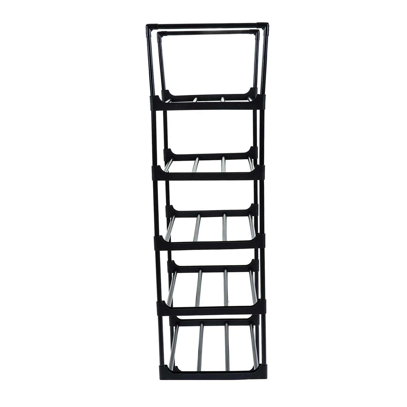 Shoe Rack Multifunctional Multilayer Large Capacity Shoe Shelf for Closet Hallway Bedroom Entryway 1 Column 5 Layers - Image 4