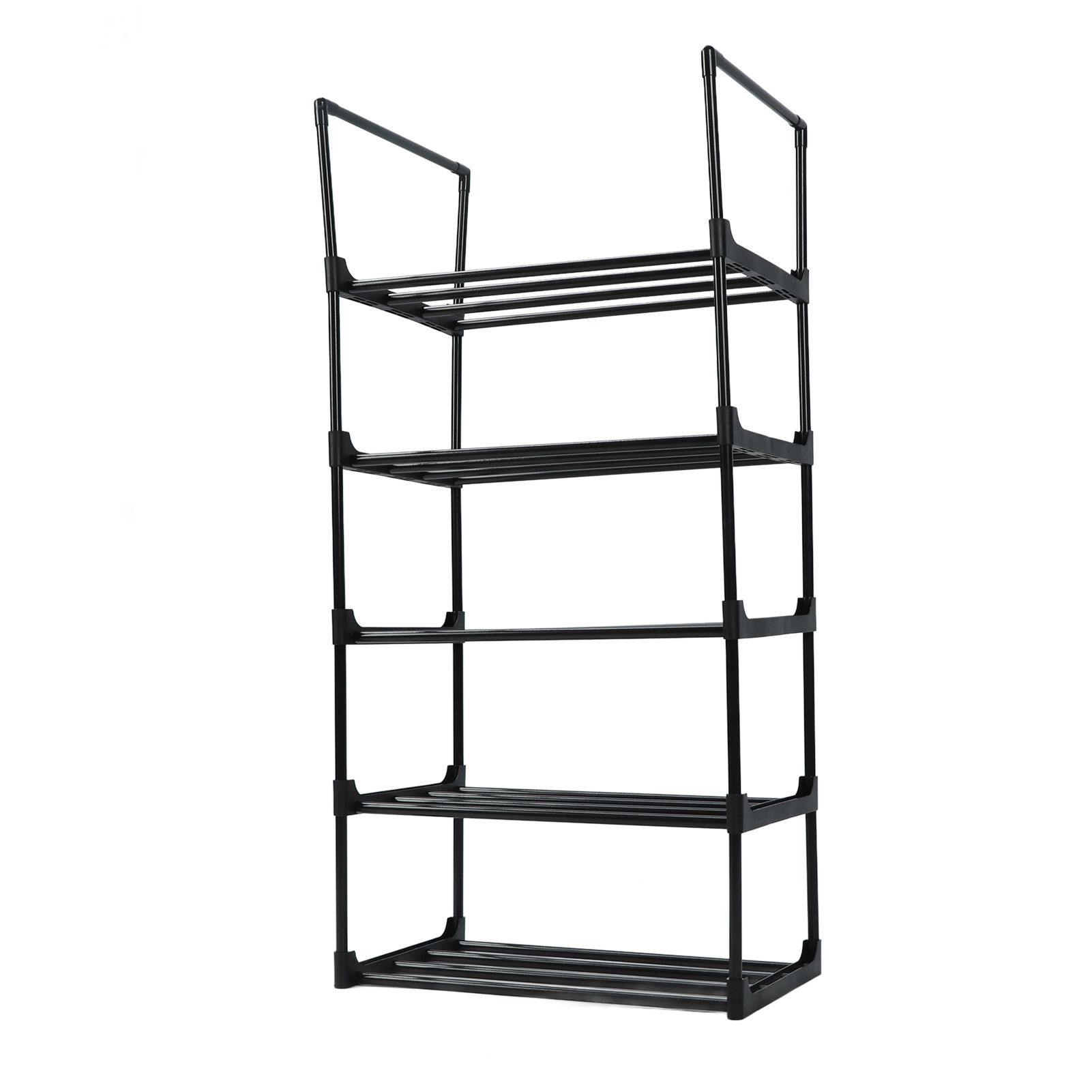 Shoe Rack Multifunctional Multilayer Large Capacity Shoe Shelf for Closet Hallway Bedroom Entryway 1 Column 5 Layers - Image 7