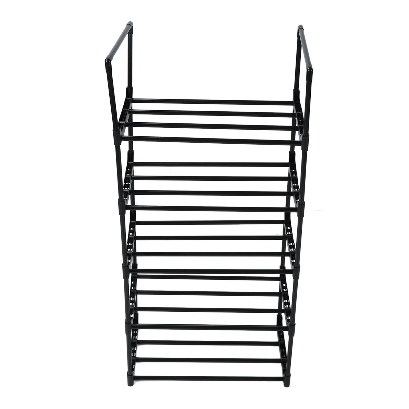 Shoe Rack Multifunctional Multilayer Large Capacity Shoe Shelf for Closet Hallway Bedroom Entryway 1 Column 5 Layers - Image 8