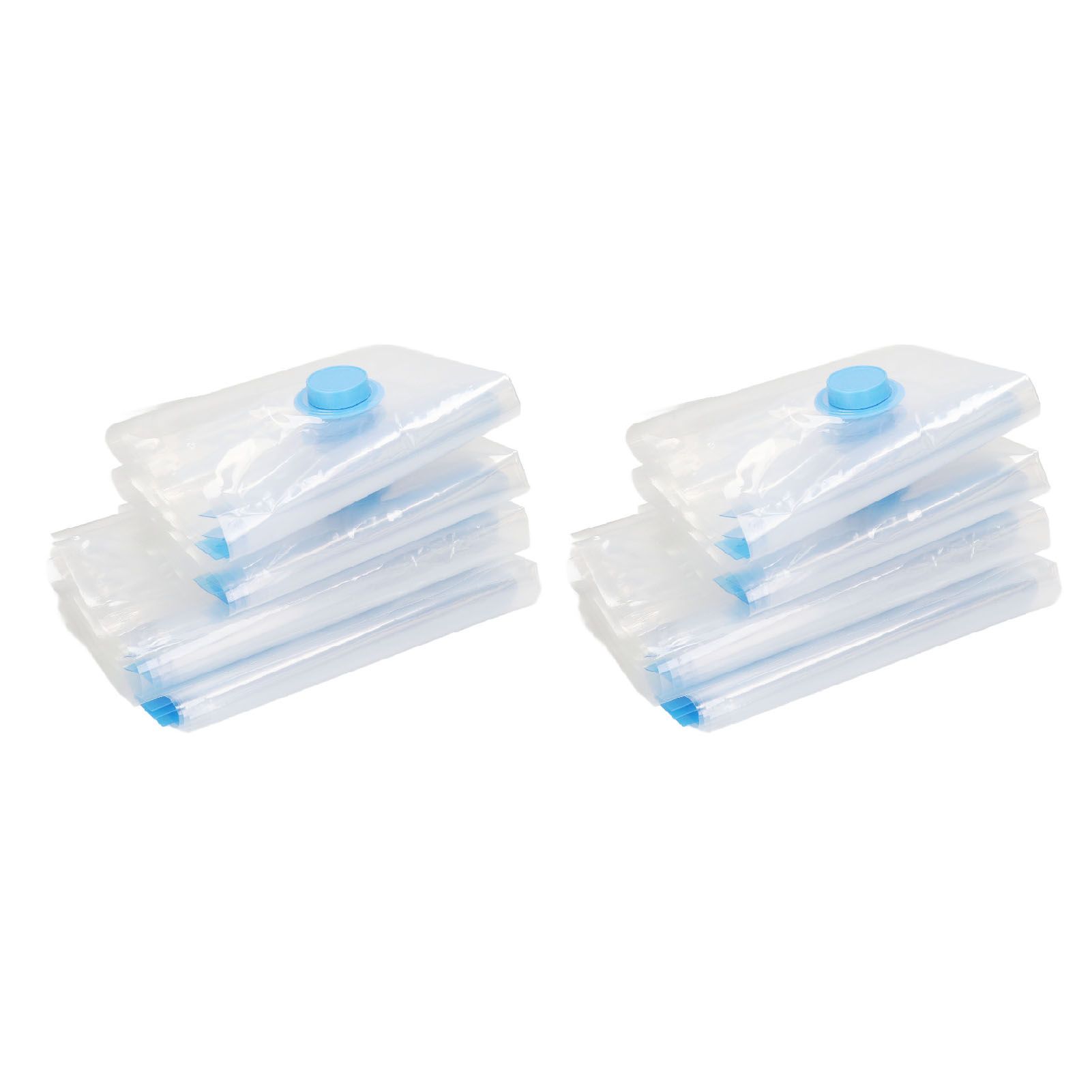 8Pcs Vacuum Compression Bag with 1 Manual Vacuum Air Pump Vacuum Compression Bag Kit - Image 4