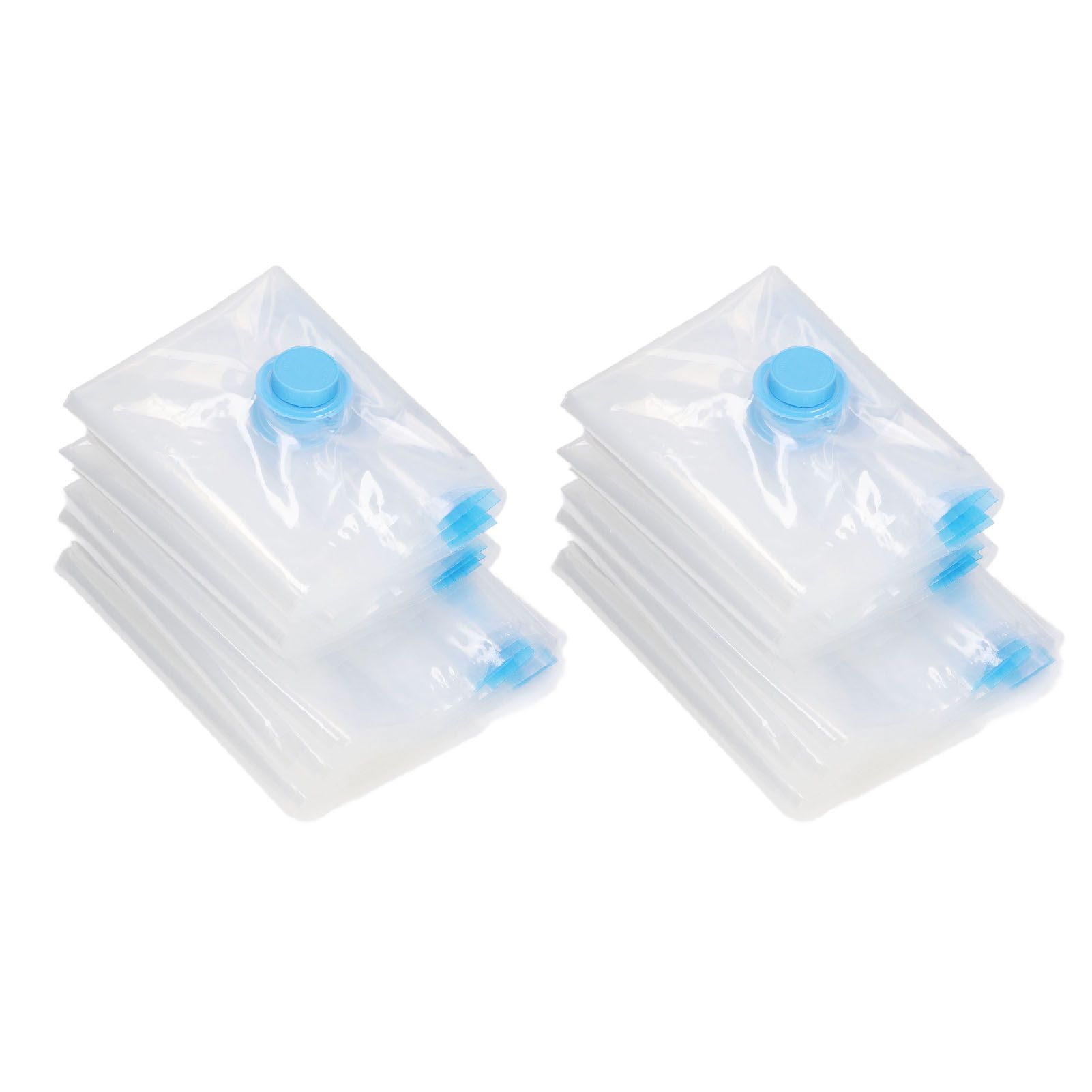 8Pcs Vacuum Compression Bag with 1 Manual Vacuum Air Pump Vacuum Compression Bag Kit - Image 6