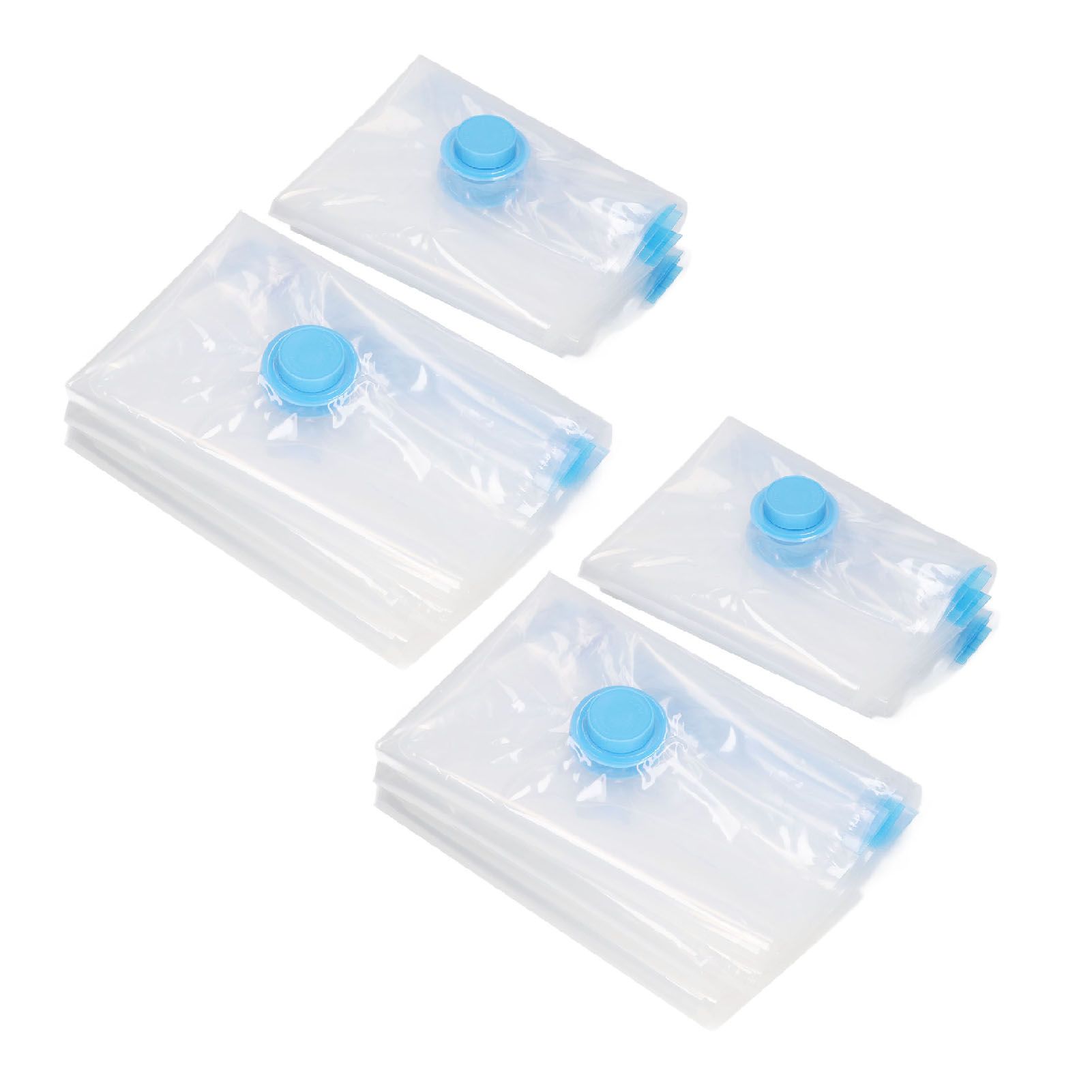 8Pcs Vacuum Compression Bag with 1 Manual Vacuum Air Pump Vacuum Compression Bag Kit - Image 7