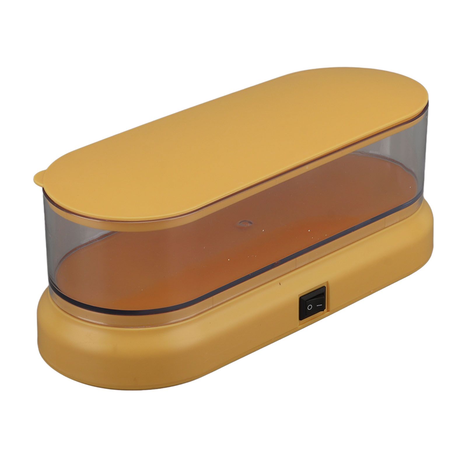 Mini Cleaning Machine Low Noise Portable Ultrasound Cleaner for Jewelry Glasses Makeup Brush Yellow - Image 5