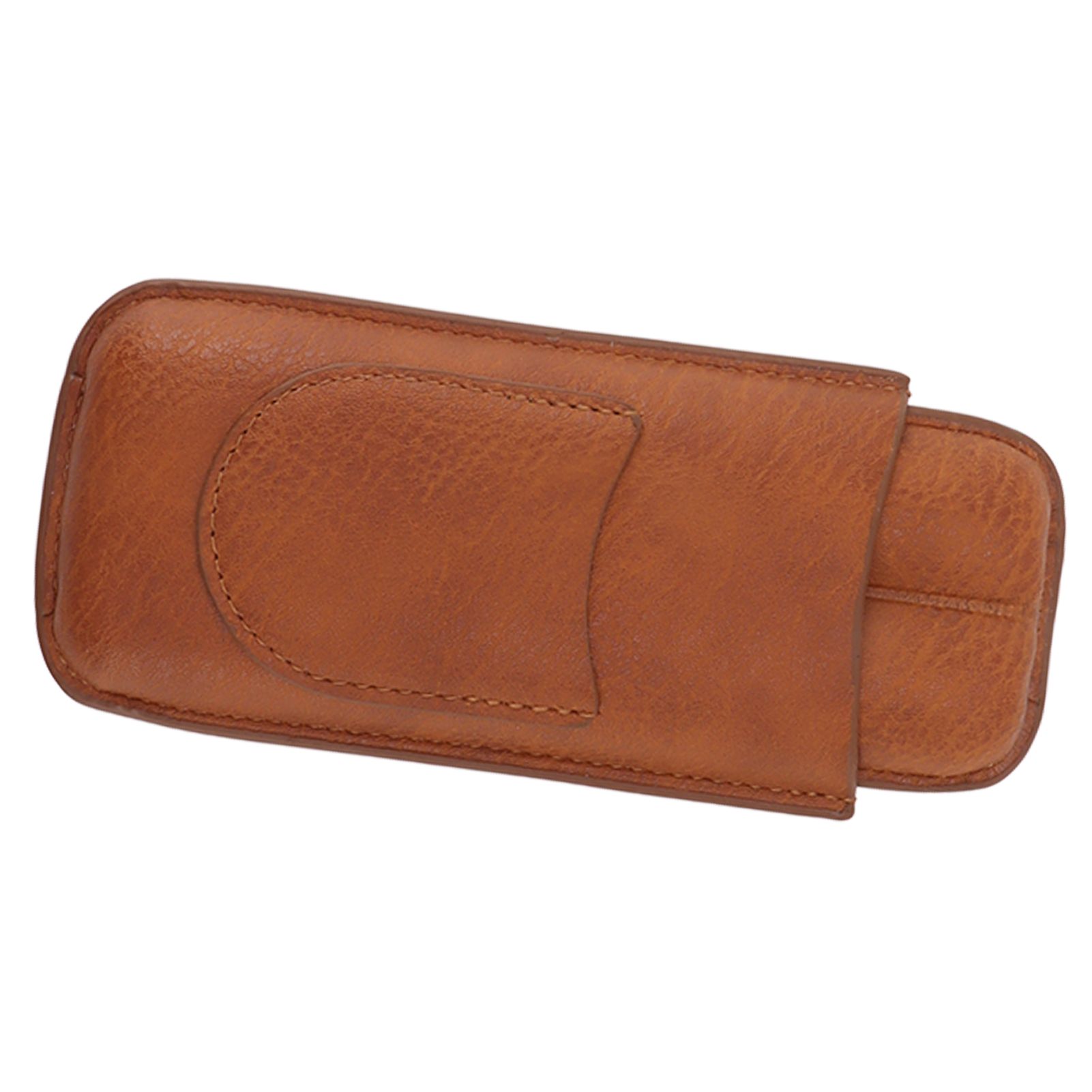 Cigar Carrying Case Portable Leather Small Cigar Humidor Case Holder for Birthday Gift - Image 4