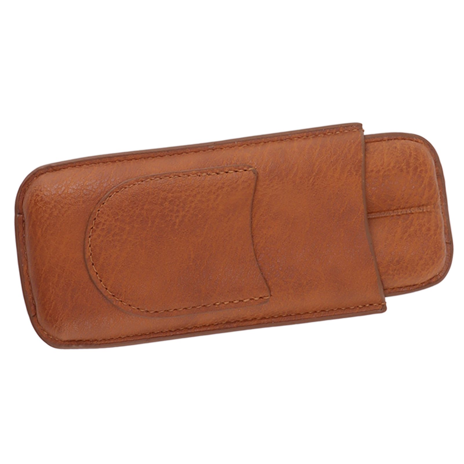 Cigar Carrying Case Portable Leather Small Cigar Humidor Case Holder for Birthday Gift - Image 5