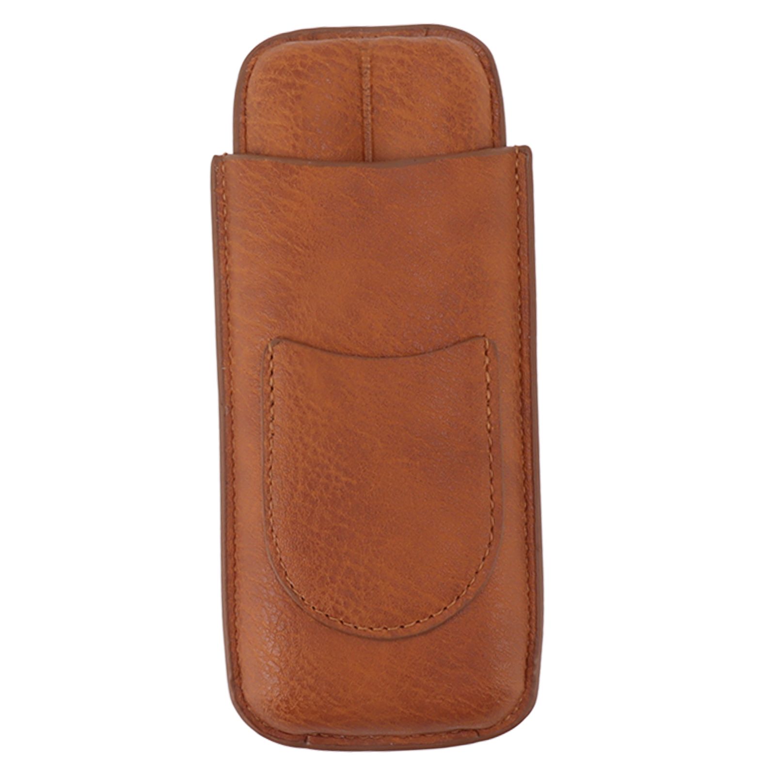 Cigar Carrying Case Portable Leather Small Cigar Humidor Case Holder for Birthday Gift - Image 7