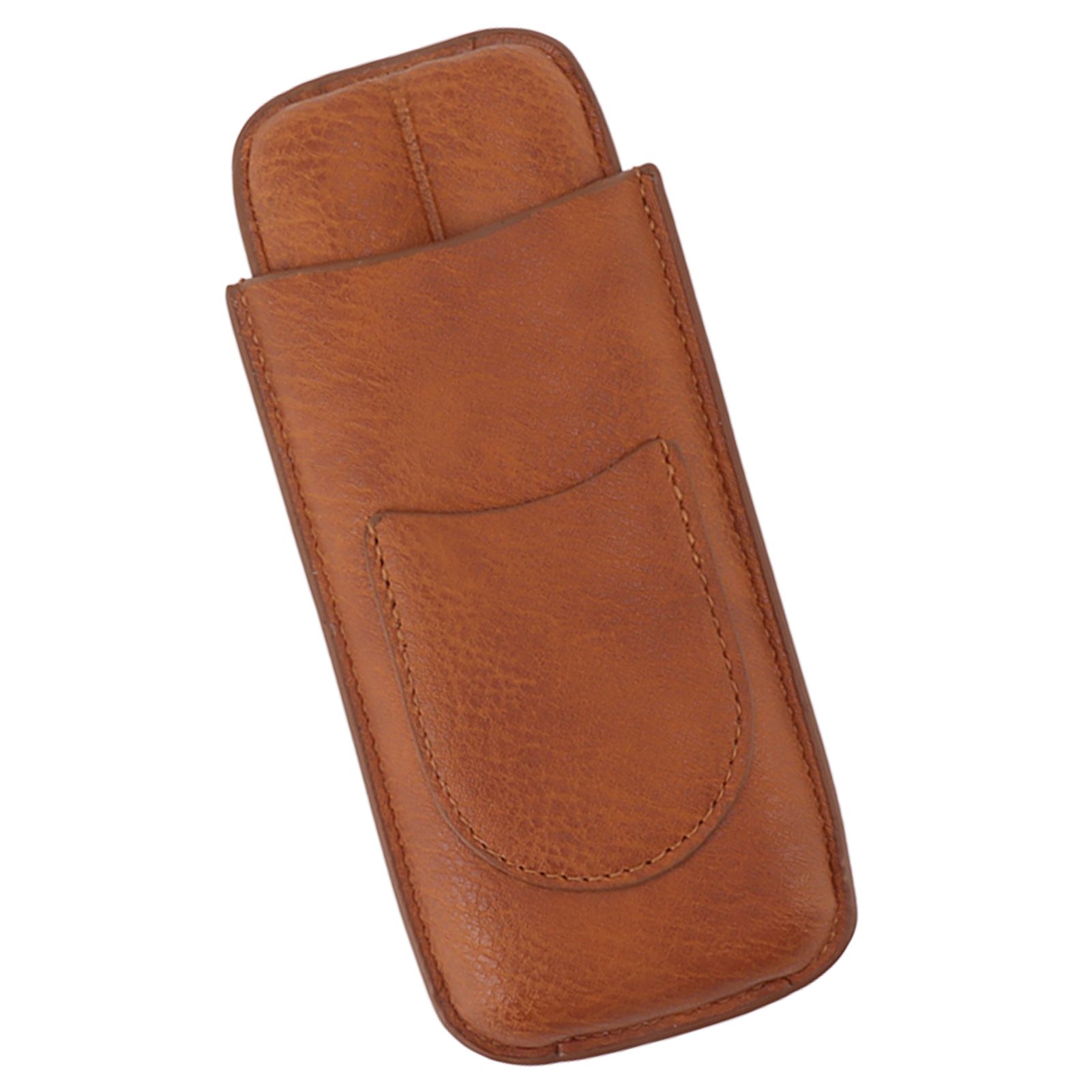 Cigar Carrying Case Portable Leather Small Cigar Humidor Case Holder for Birthday Gift - Image 8