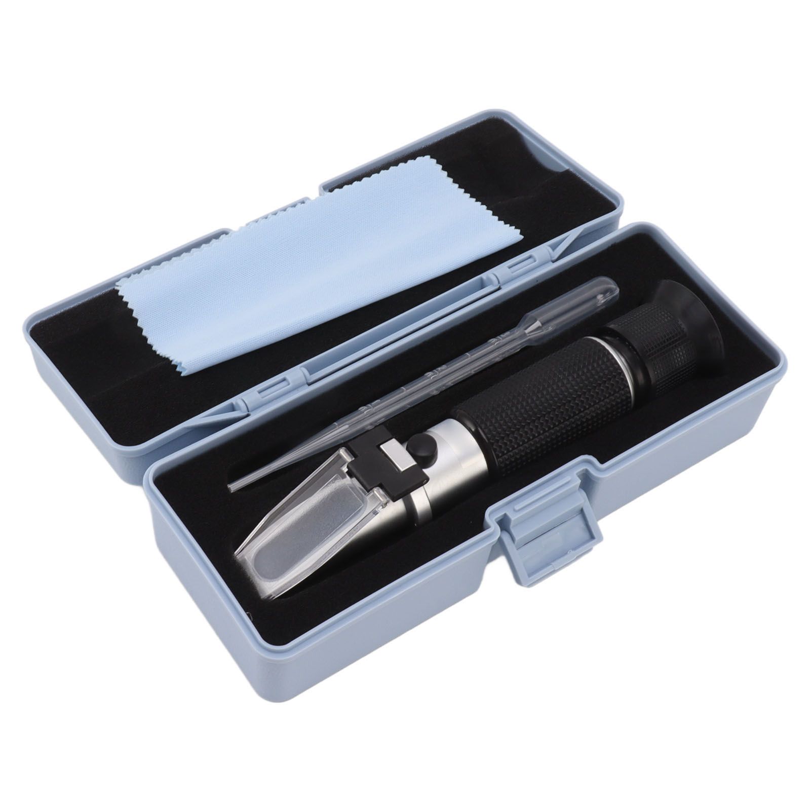 Clinical Refractometer Copper Automatic Temperature Compensation Urine Specific Gravity Refractometer for Home - Image 1