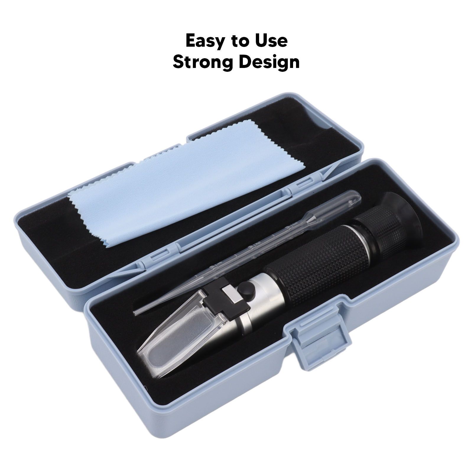 Clinical Refractometer Copper Automatic Temperature Compensation Urine Specific Gravity Refractometer for Home - Image 4