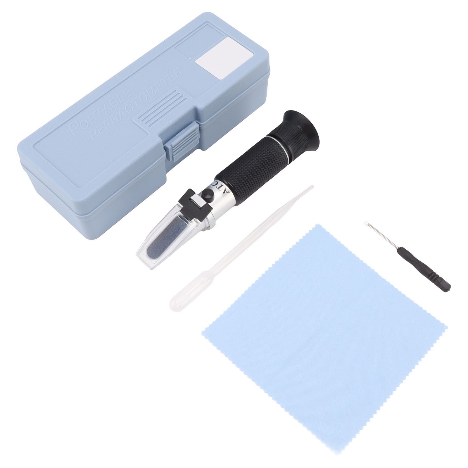Brix Refractometer Handheld Serum Protein Urine Specific Gravity Meter Brix Tester for Medical Teaching - Image 2