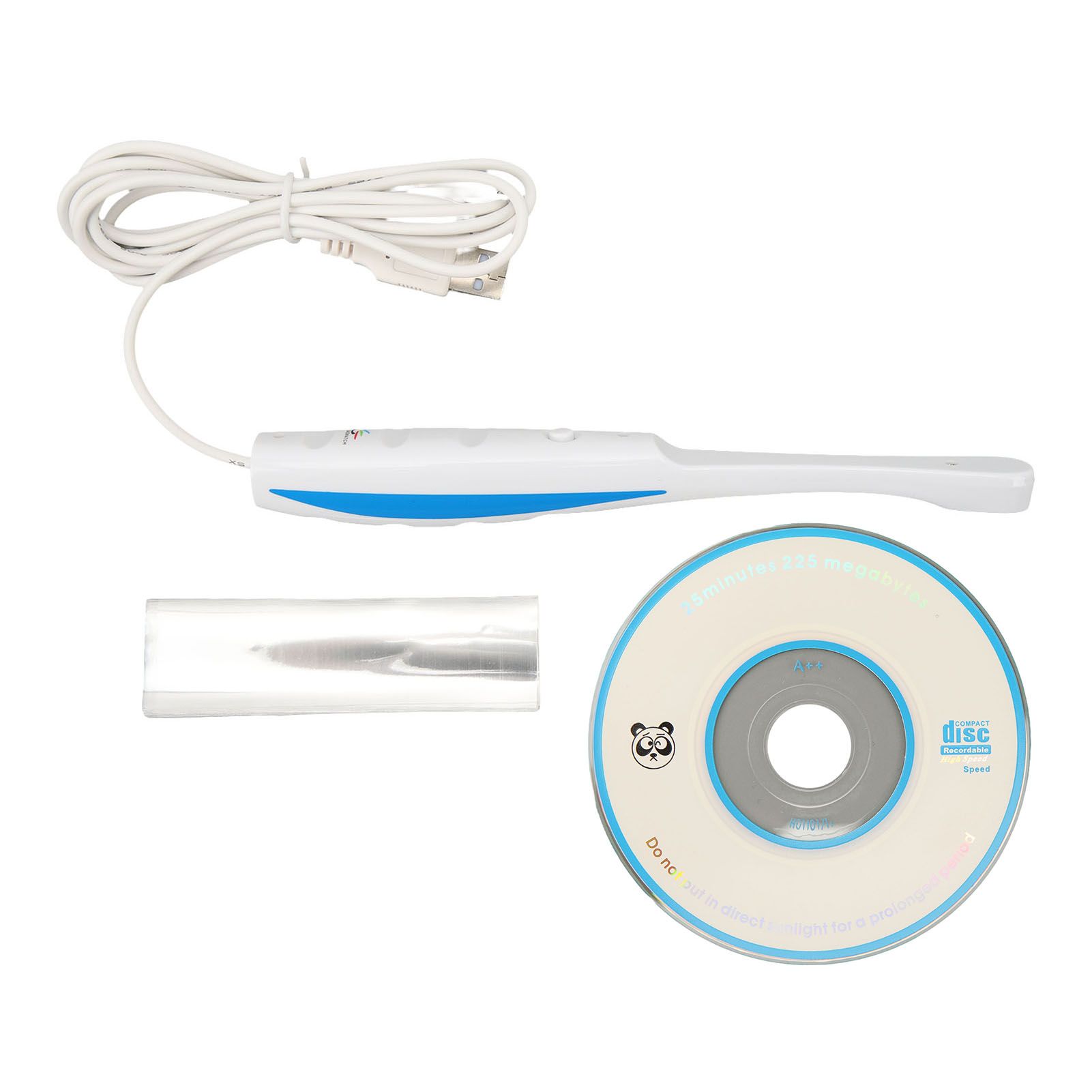 USB Dental Camera with 6 LED Lights HD Waterproof Dental Oral Camera for Desktop and Laptop - Image 1